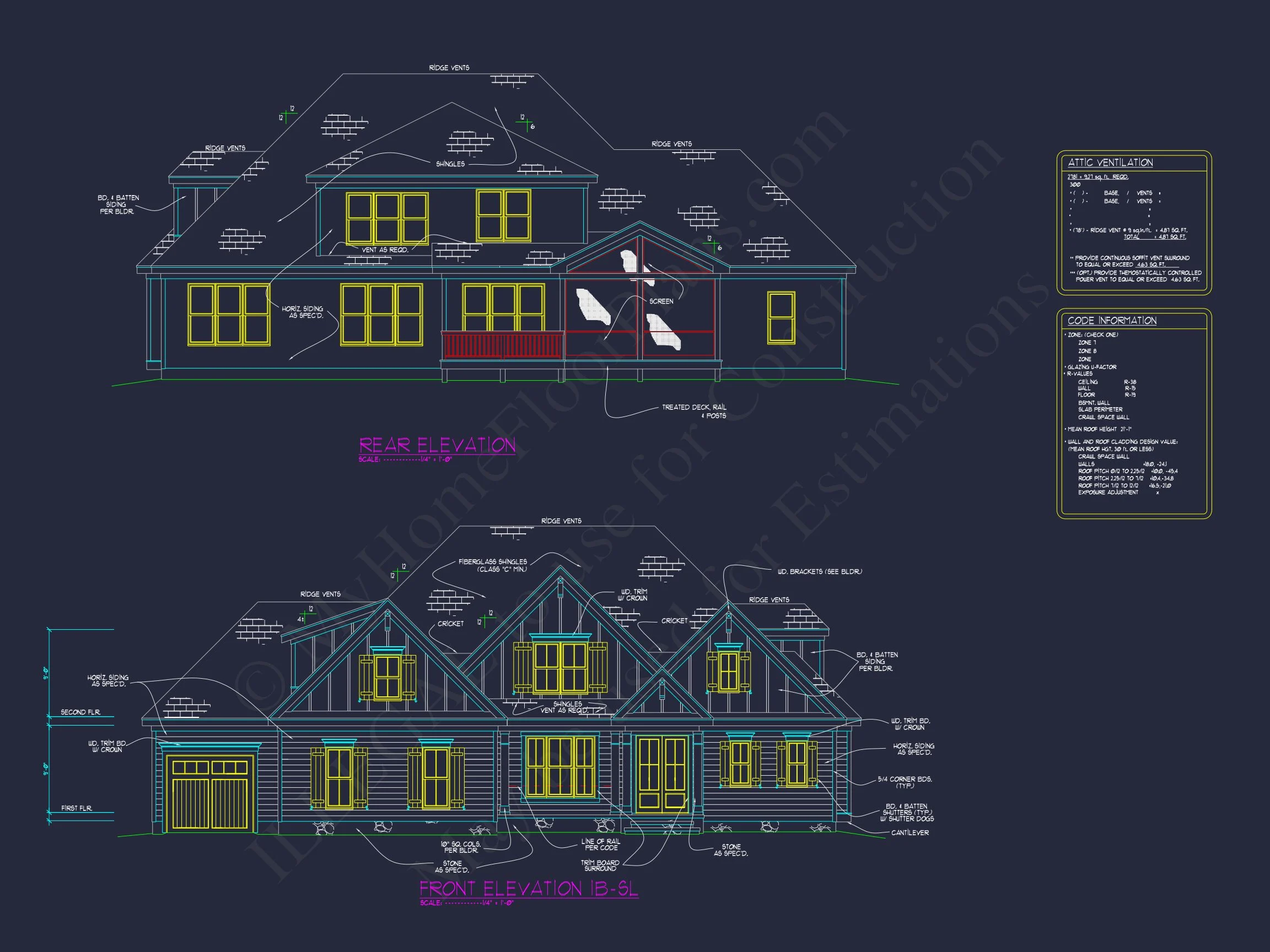 Traditional Craftsman house Plan with Spacious Floor Designs