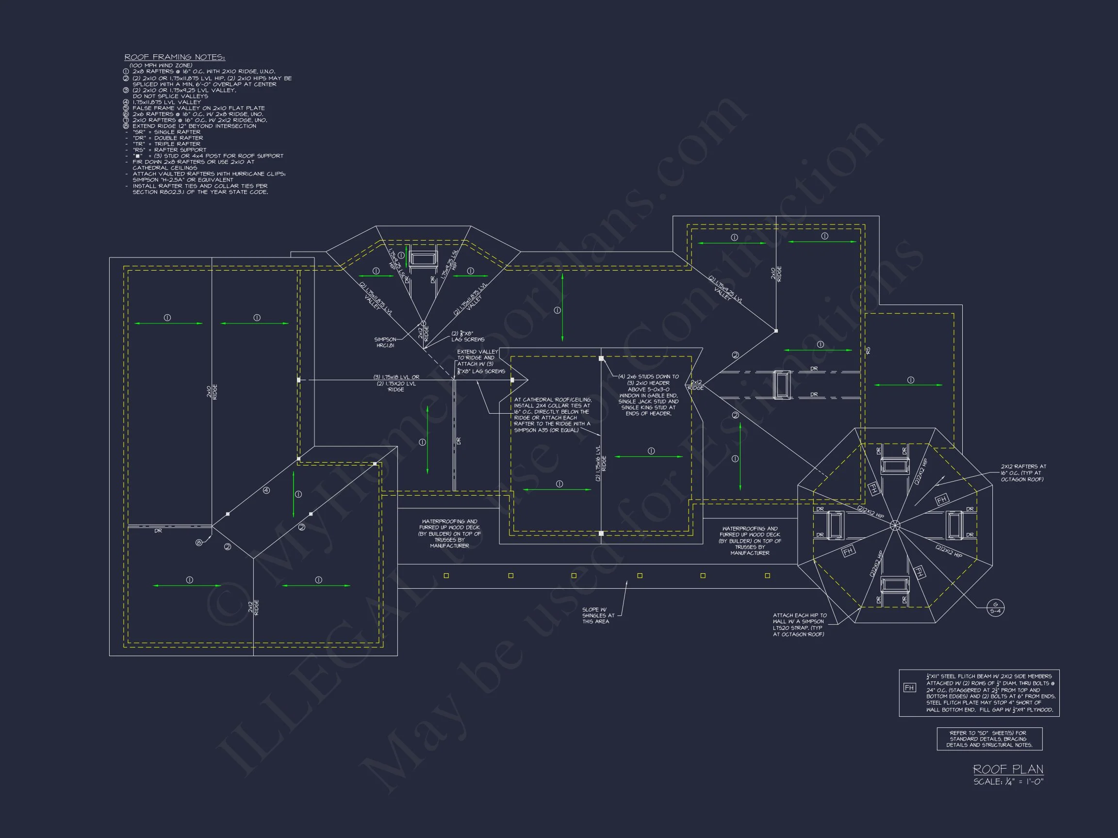 17-1150 HOUSE PLAN - Traditional 2-Story House Plan with CAD Architecture Designs 11 Traditional 2-Story house Plan with CAD Architecture Designs