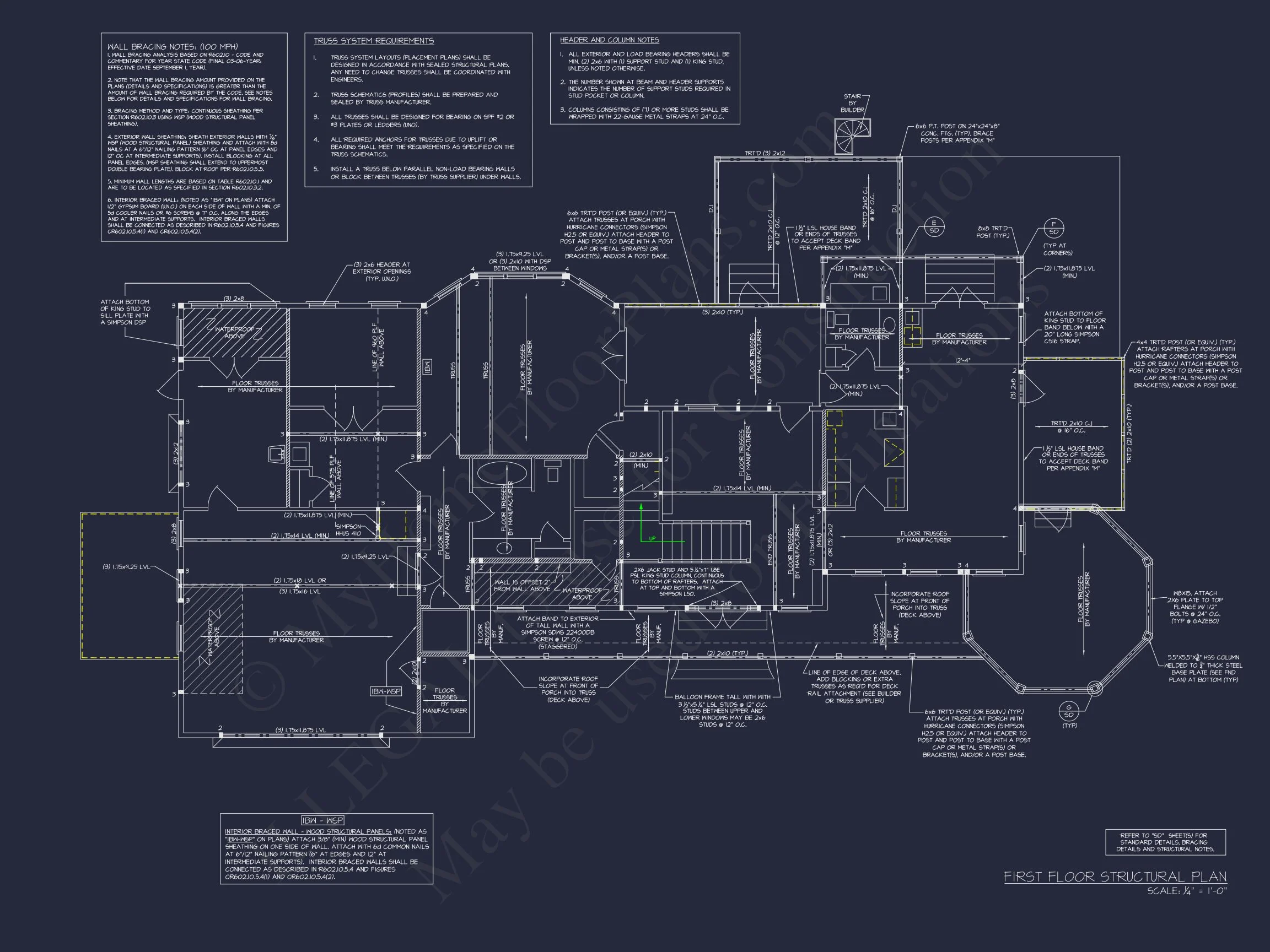 17-1150 HOUSE PLAN - Traditional 2-Story House Plan with CAD Architecture Designs 9 Traditional 2-Story house Plan with CAD Architecture Designs