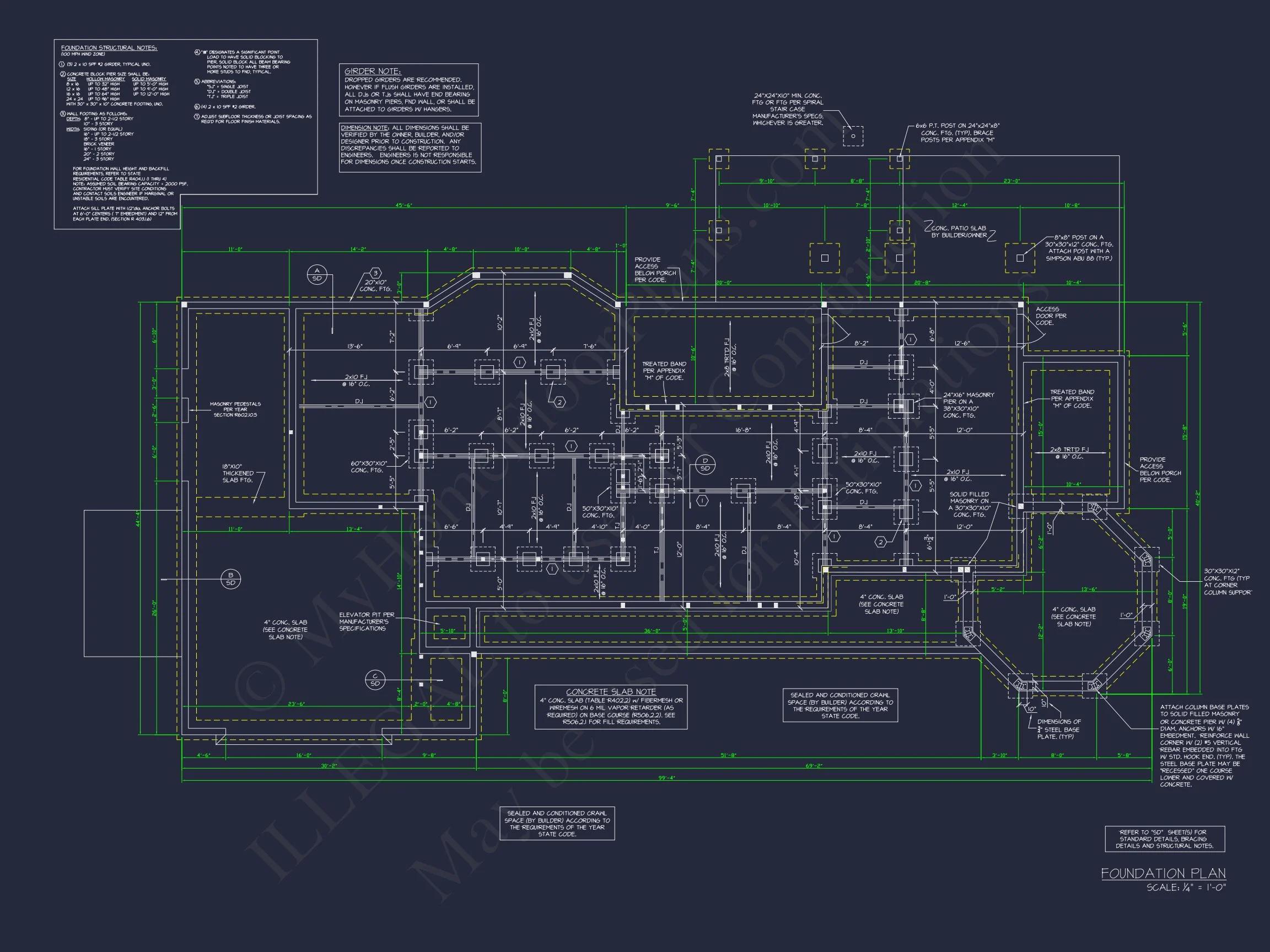 17-1150 HOUSE PLAN - Traditional 2-Story House Plan with CAD Architecture Designs 8 Traditional 2-Story house Plan with CAD Architecture Designs