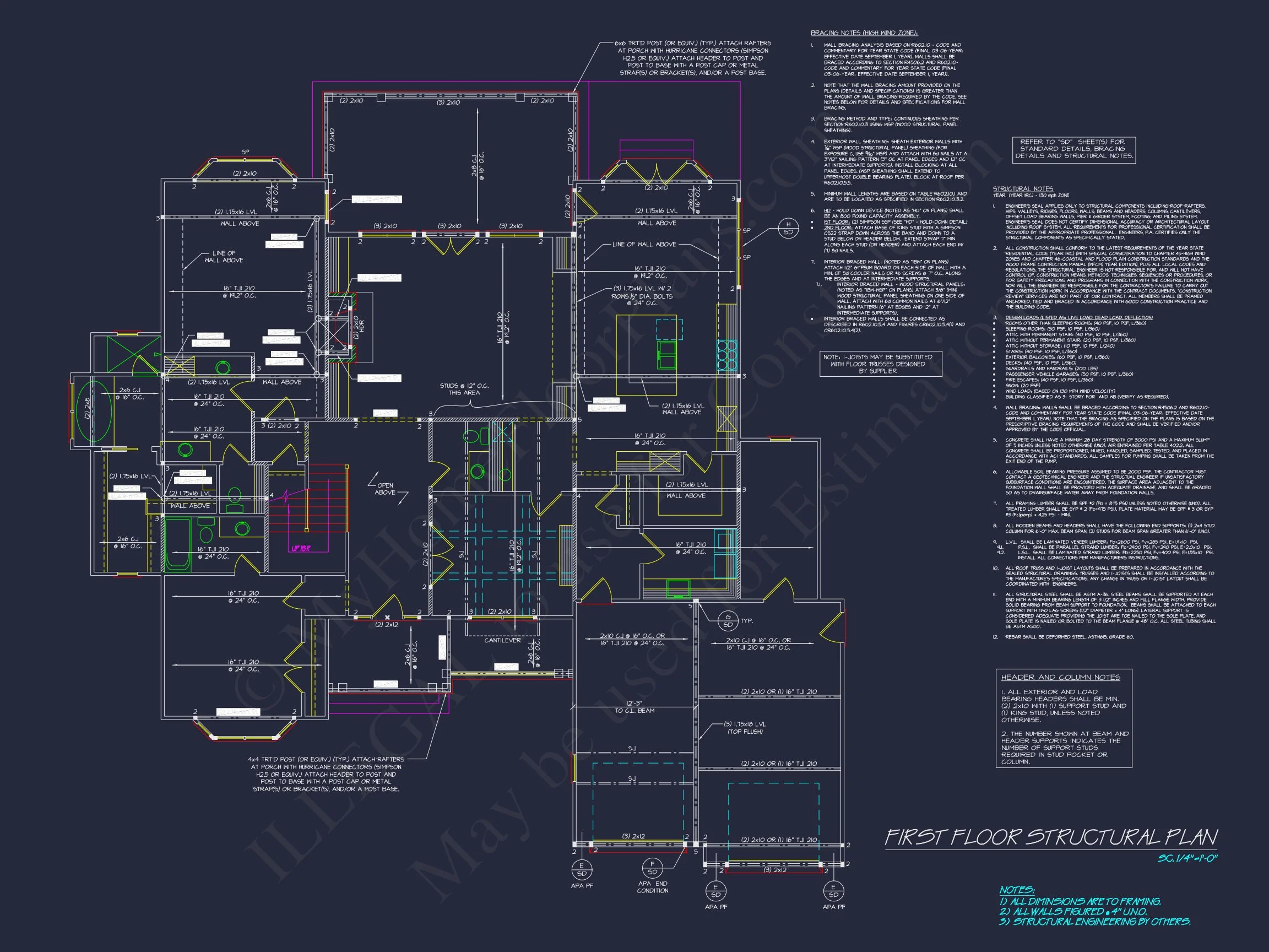 17-1138 HOUSE PLAN - Explore Stunning 2-Story House Plan with Coastal Architecture 12 Explore Stunning 2-Story house Plan with Coastal Architecture