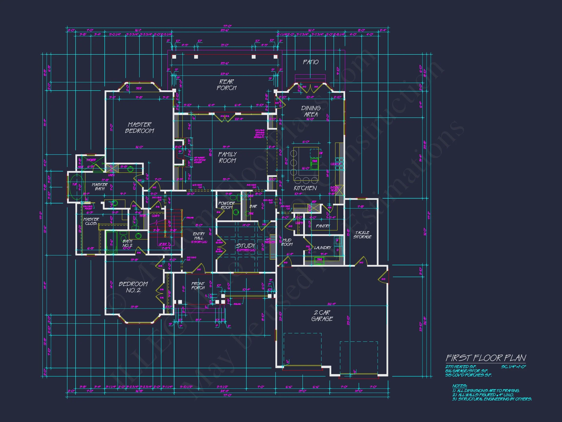 17-1138 HOUSE PLAN - Explore Stunning 2-Story House Plan with Coastal Architecture 9 Explore Stunning 2-Story house Plan with Coastal Architecture