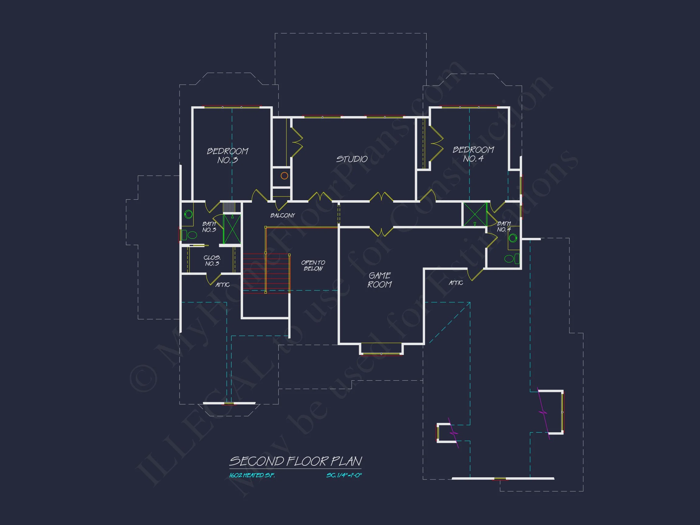 17-1138 HOUSE PLAN - Explore Stunning 2-Story House Plan with Coastal Architecture 8 Explore Stunning 2-Story house Plan with Coastal Architecture