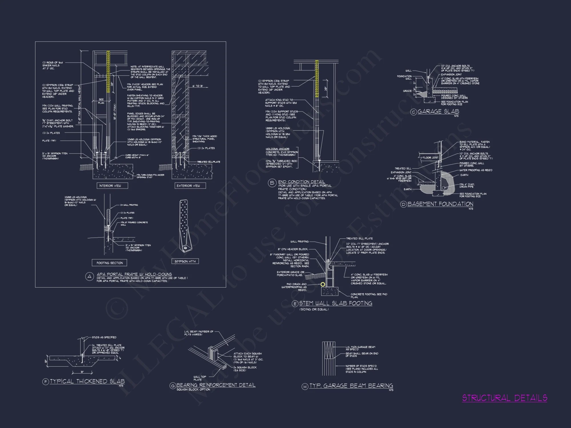 Customizable house Floor Plan with Modern CAD Designs