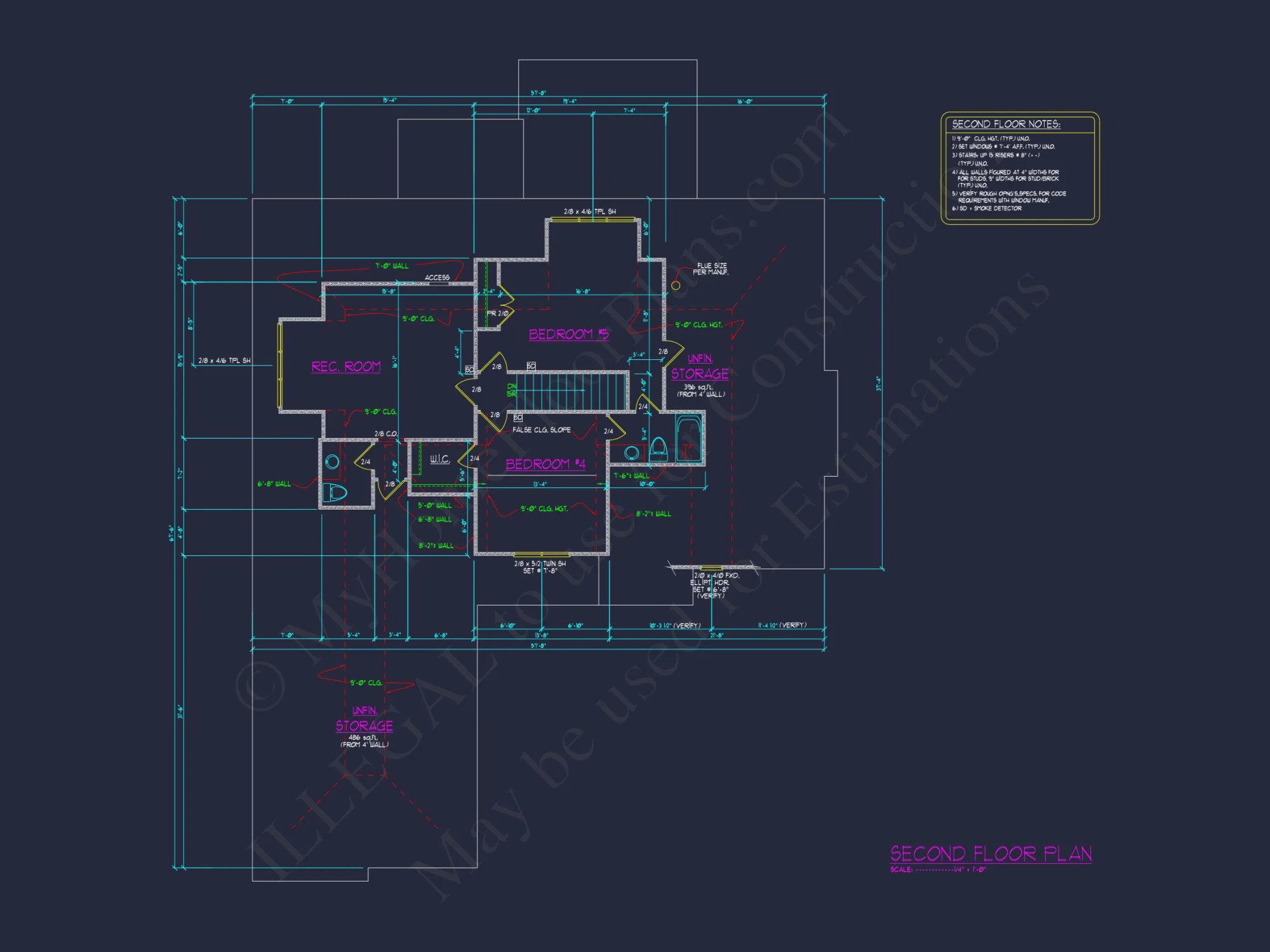 Customizable house Floor Plan with Modern CAD Designs