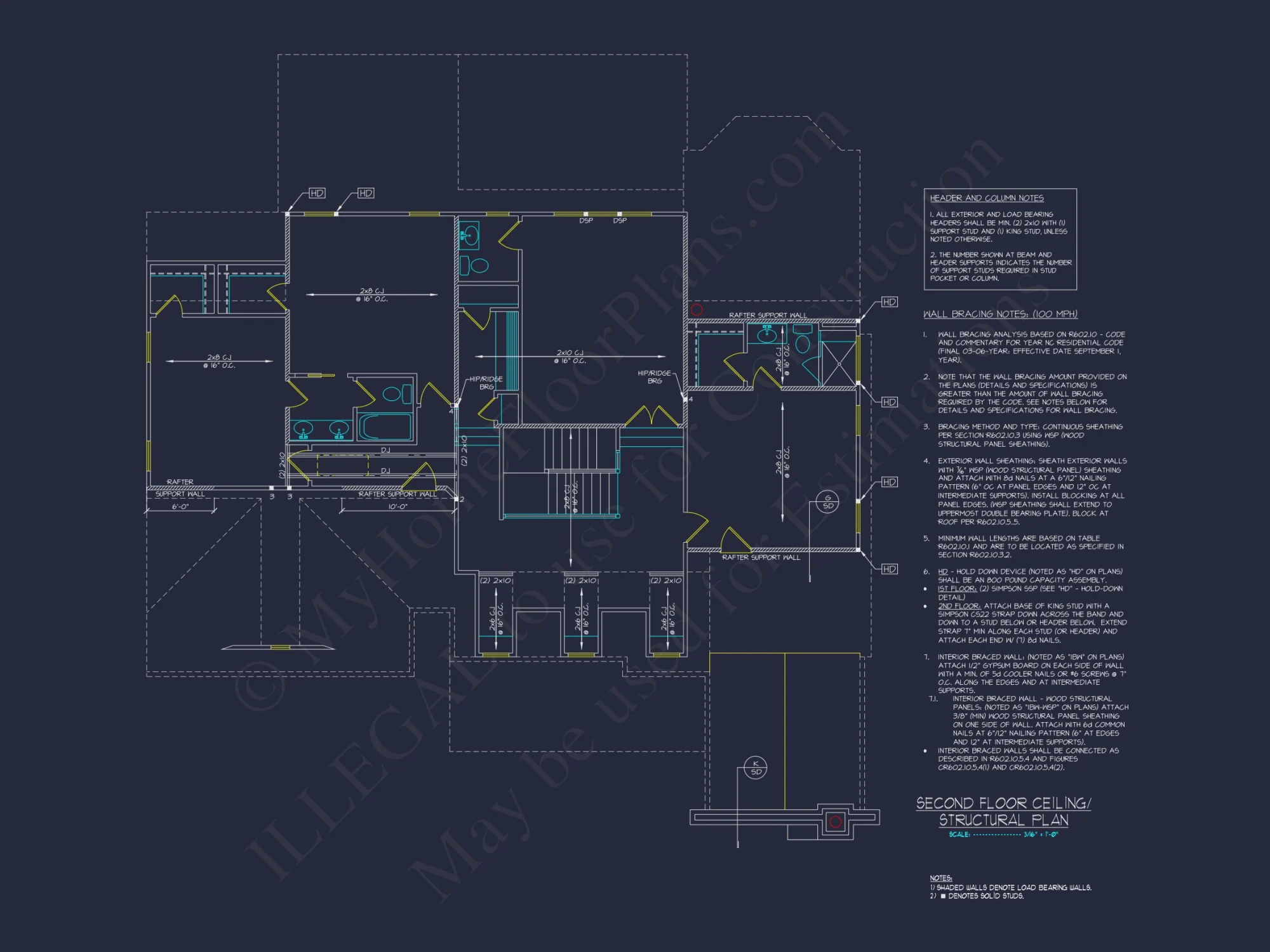 Elegant house Plan with Modern Floor Plan and CAD Designs