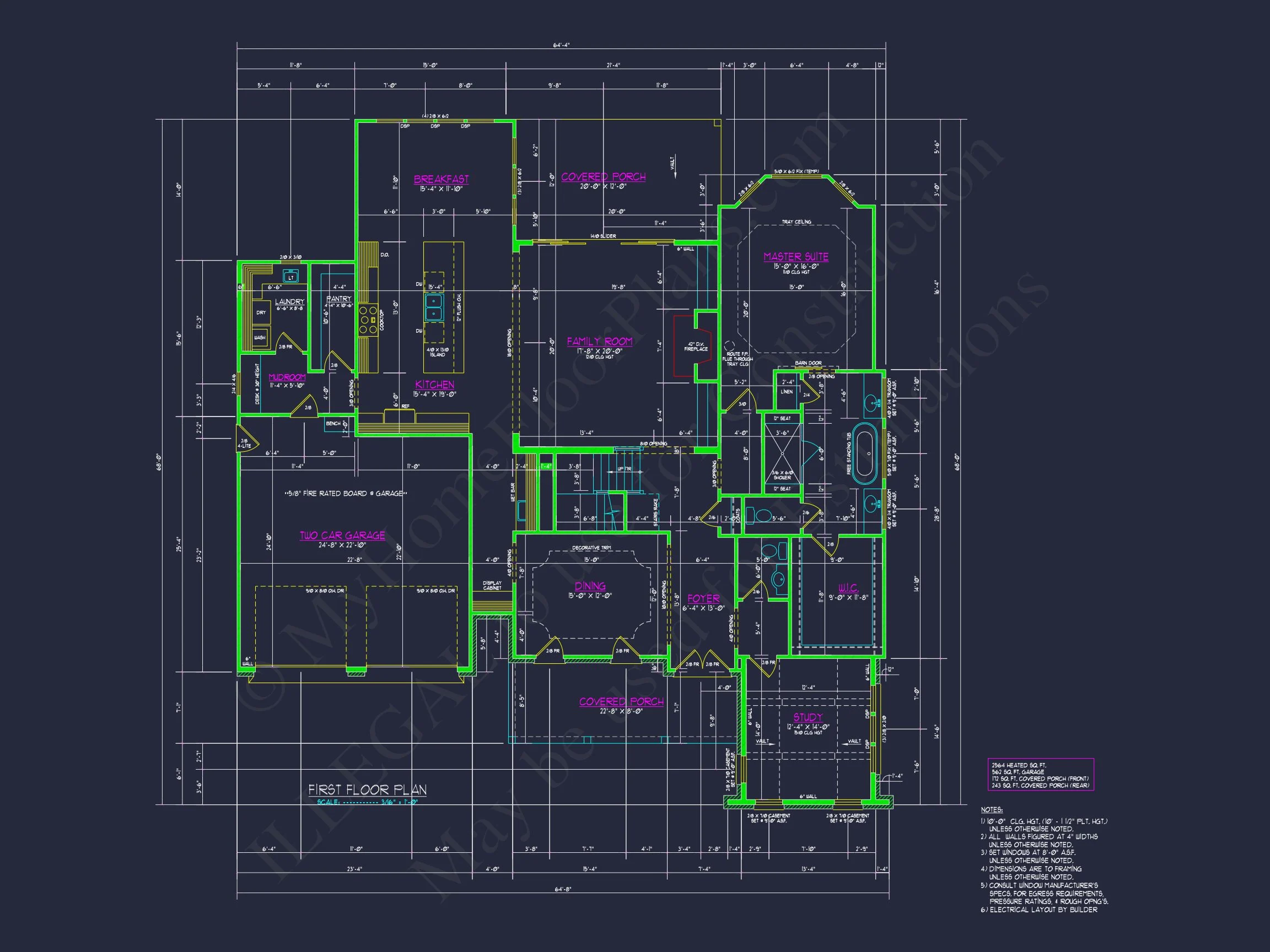 Elegant house Plan with Modern Floor Plan and CAD Designs