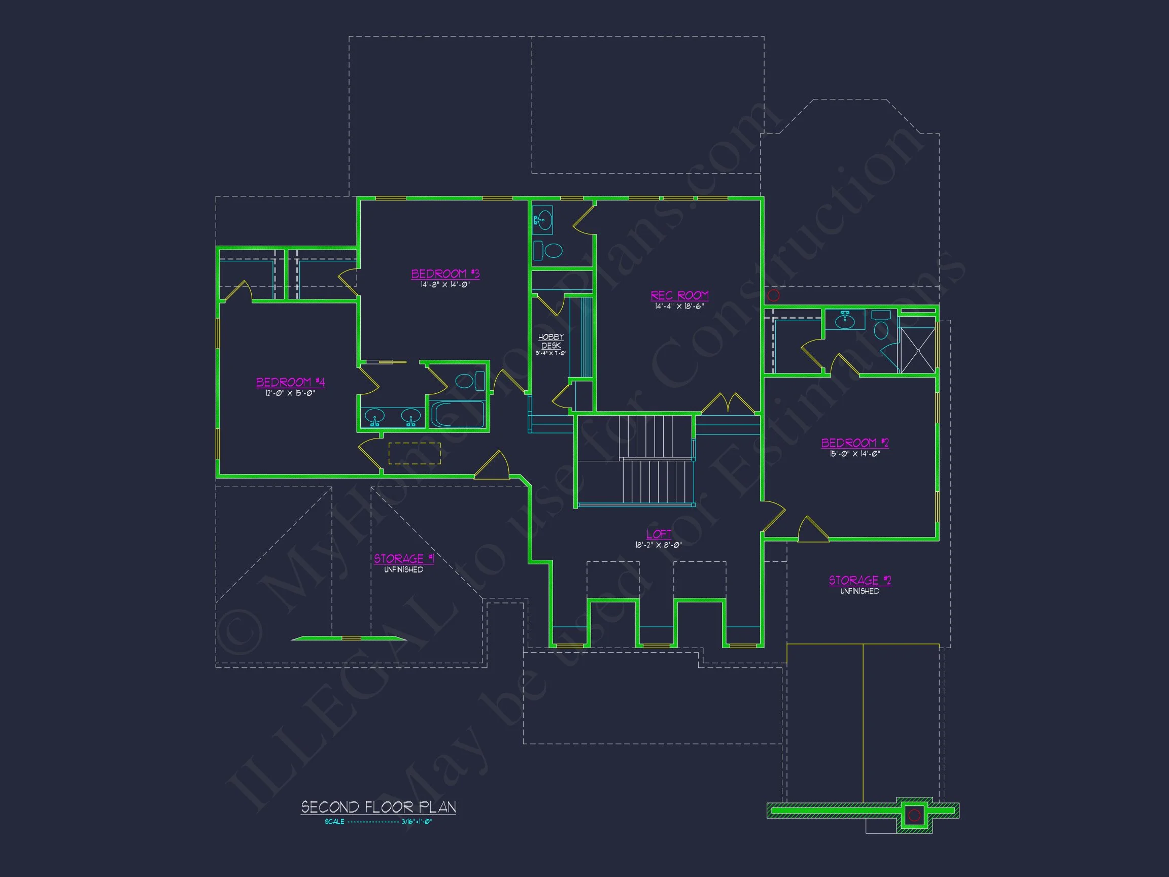 Elegant house Plan with Modern Floor Plan and CAD Designs