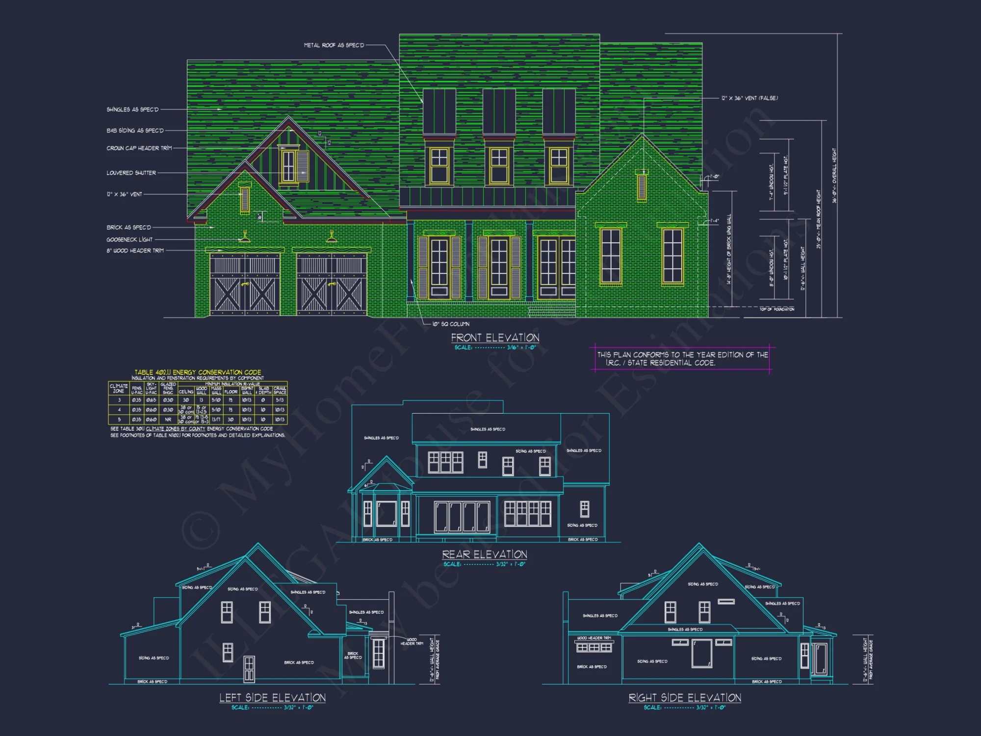 Elegant house Plan with Modern Floor Plan and CAD Designs