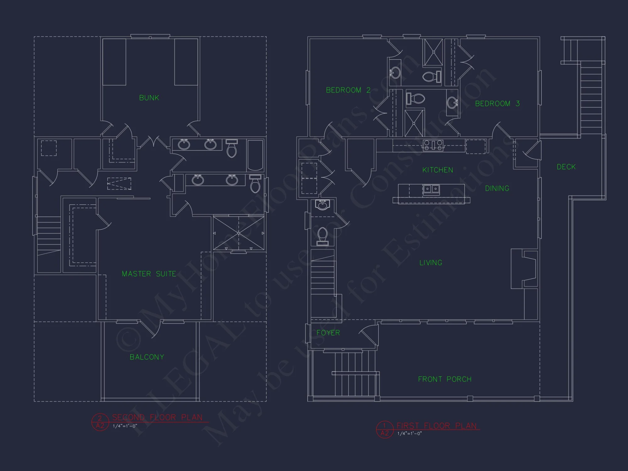 2-Story Architectural Designs