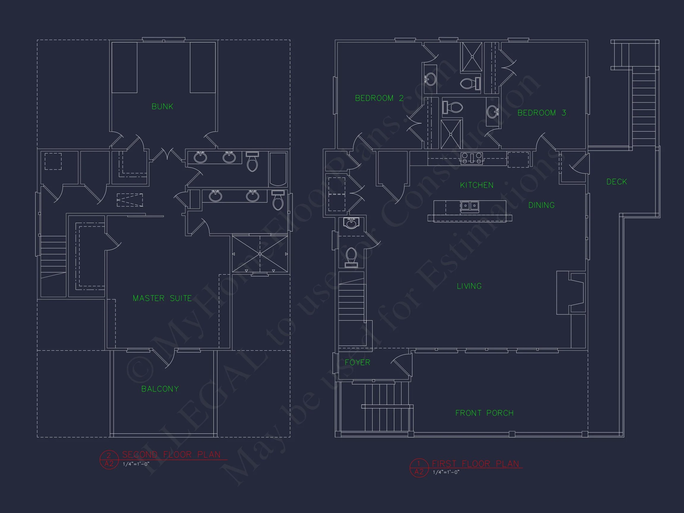 2-Story Architectural Designs