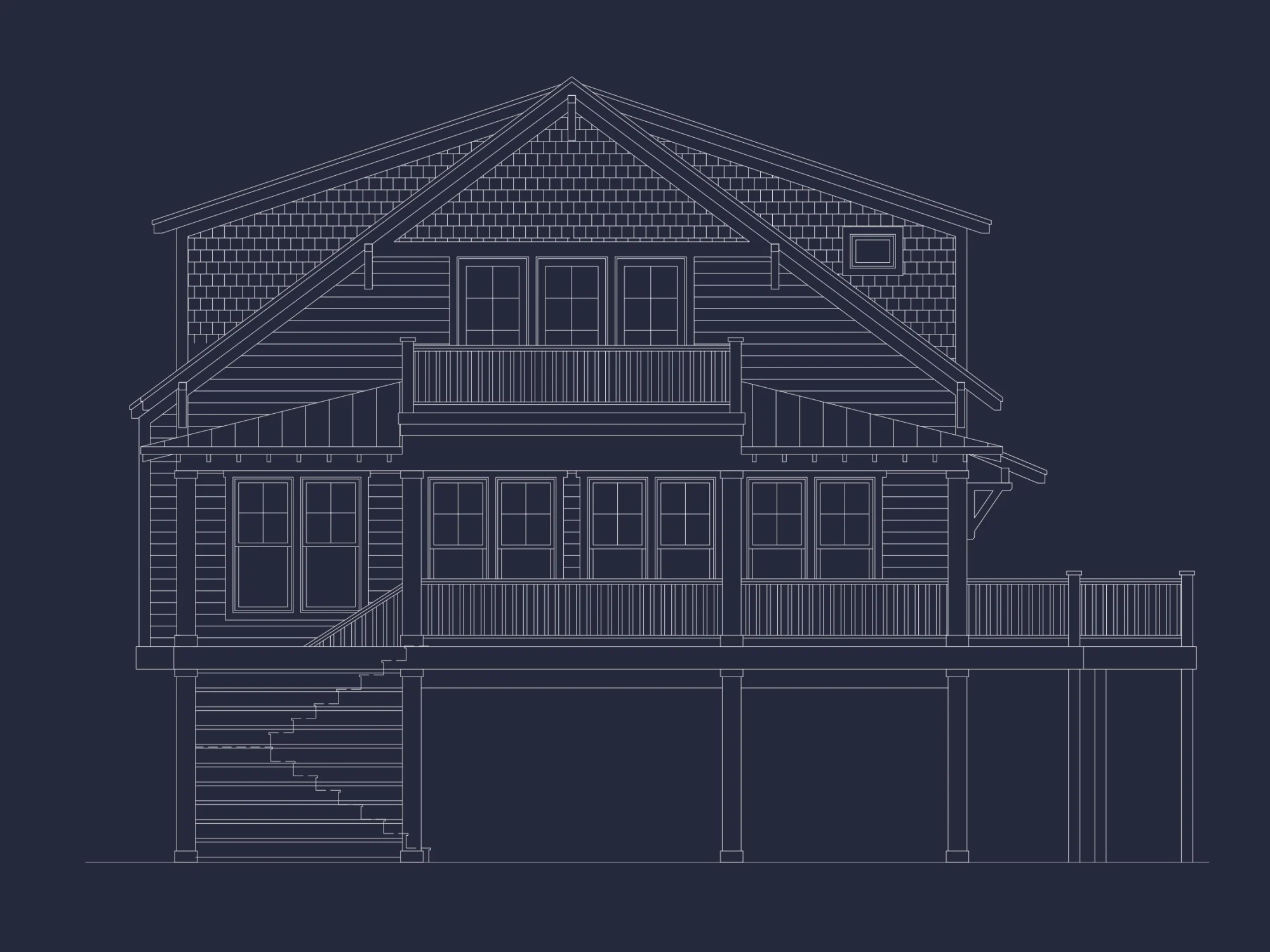 2-Story Architectural Designs