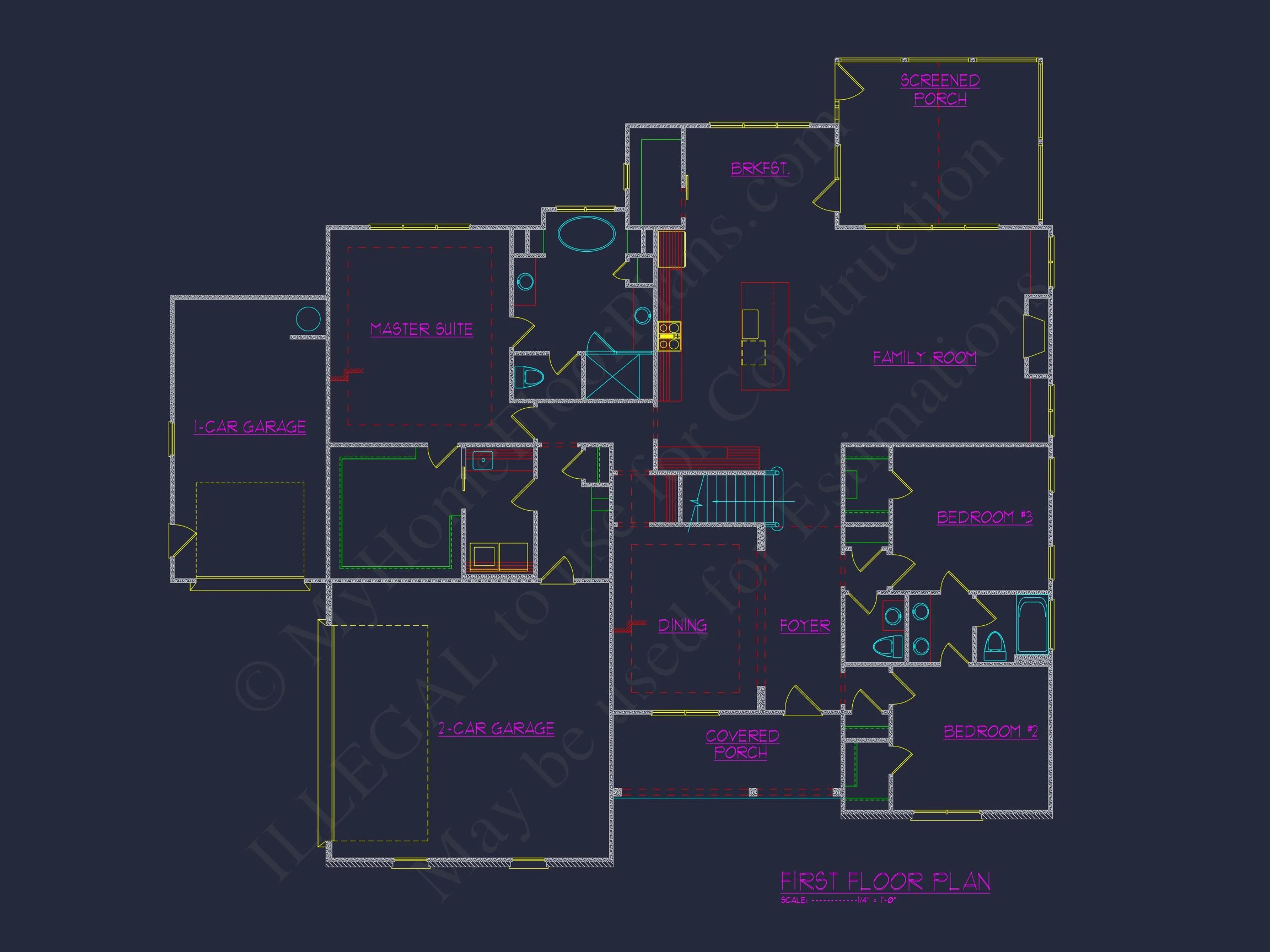 Beautiful house Floor Plans with CAD & Modern Designs