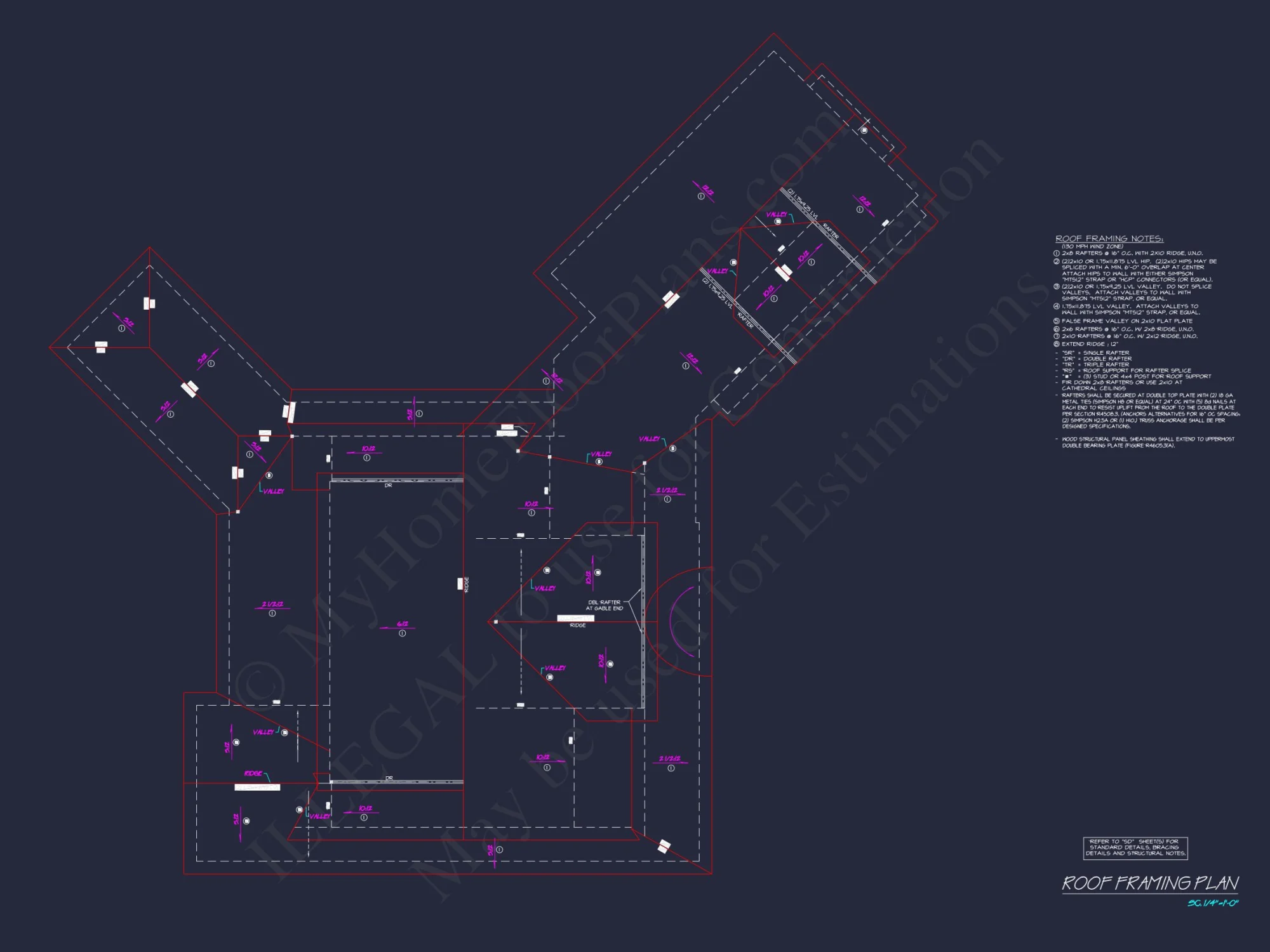 Spacious 2-Story house Plan with Garage & Outdoor Features - CAD Designs