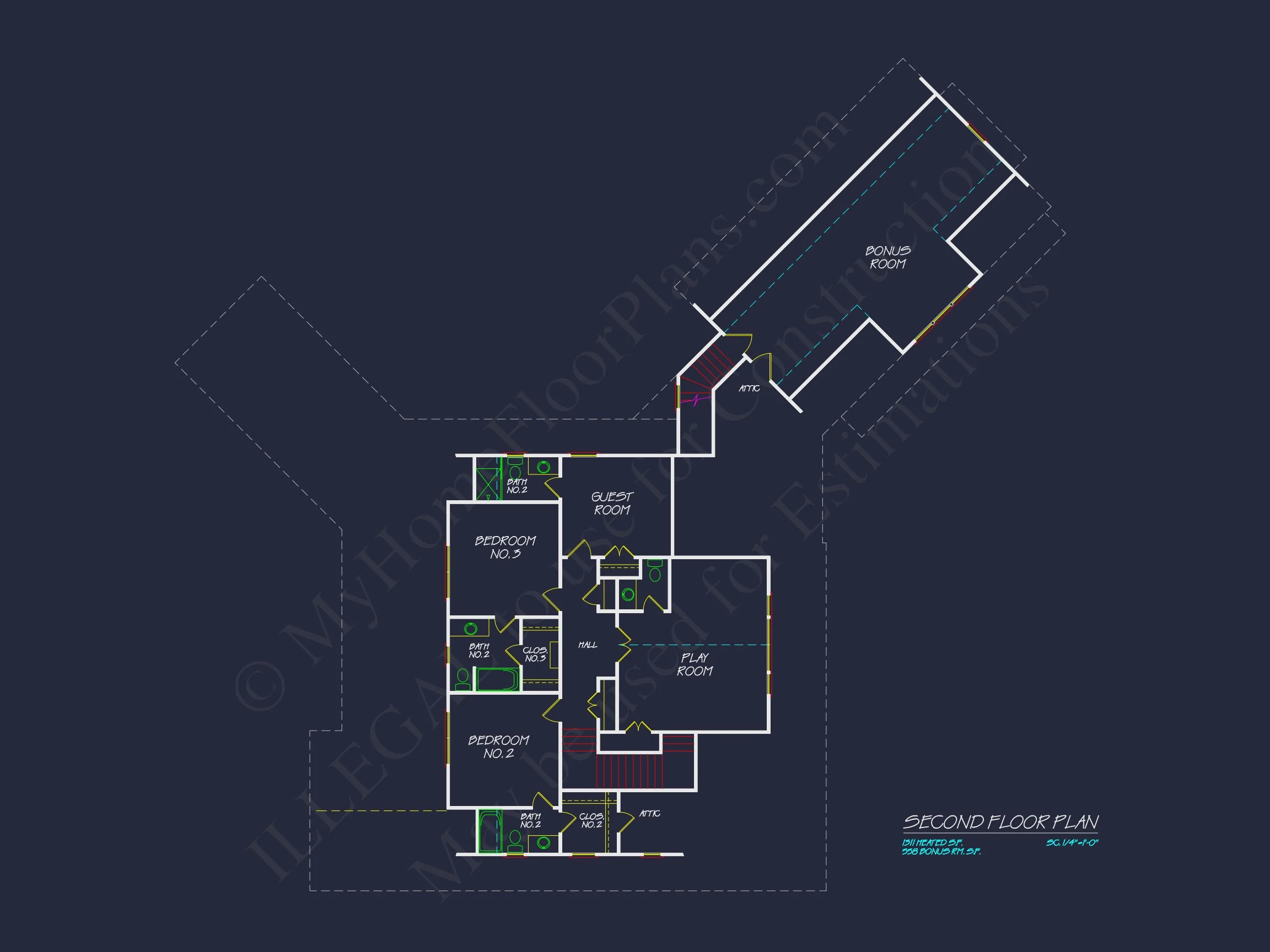 17-1046 HOUSE PLAN - Spacious 2-Story House Plan with Garage & Outdoor Features - CAD Designs 10 Spacious 2-Story house Plan with Garage & Outdoor Features - CAD Designs