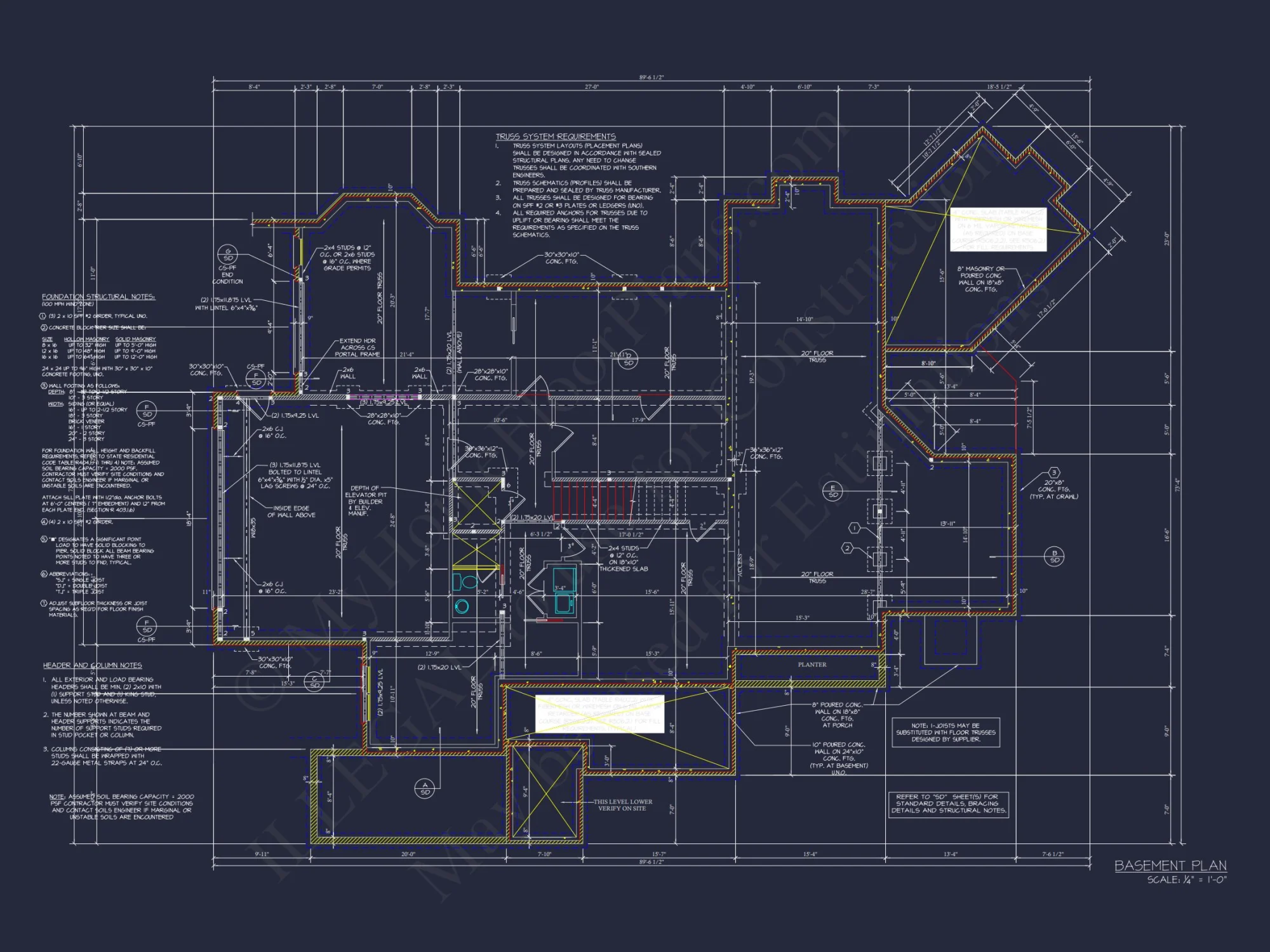 Luxurious 2-Story house Plan with French Country Design