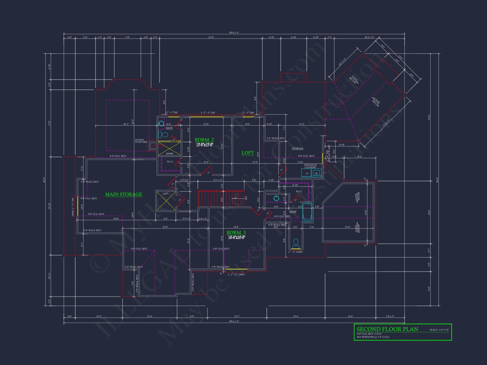 Luxurious 2-Story house Plan with French Country Design