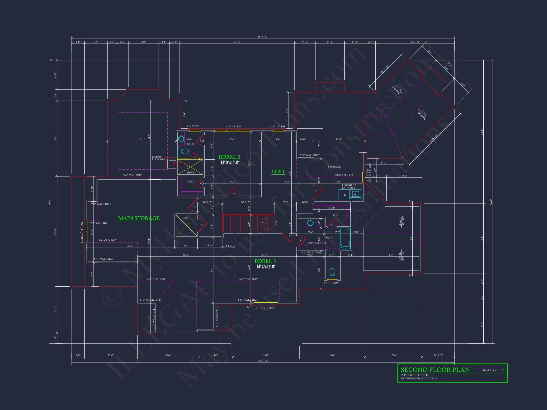Luxurious 2-Story house Plan with French Country Design