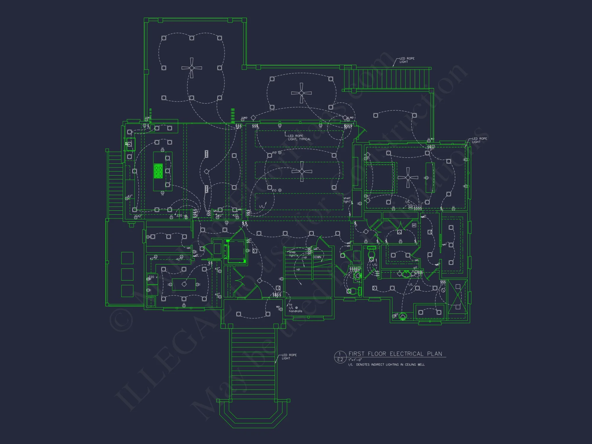 Expansive Coastal Beach house Plan with Elegant CAD Designs