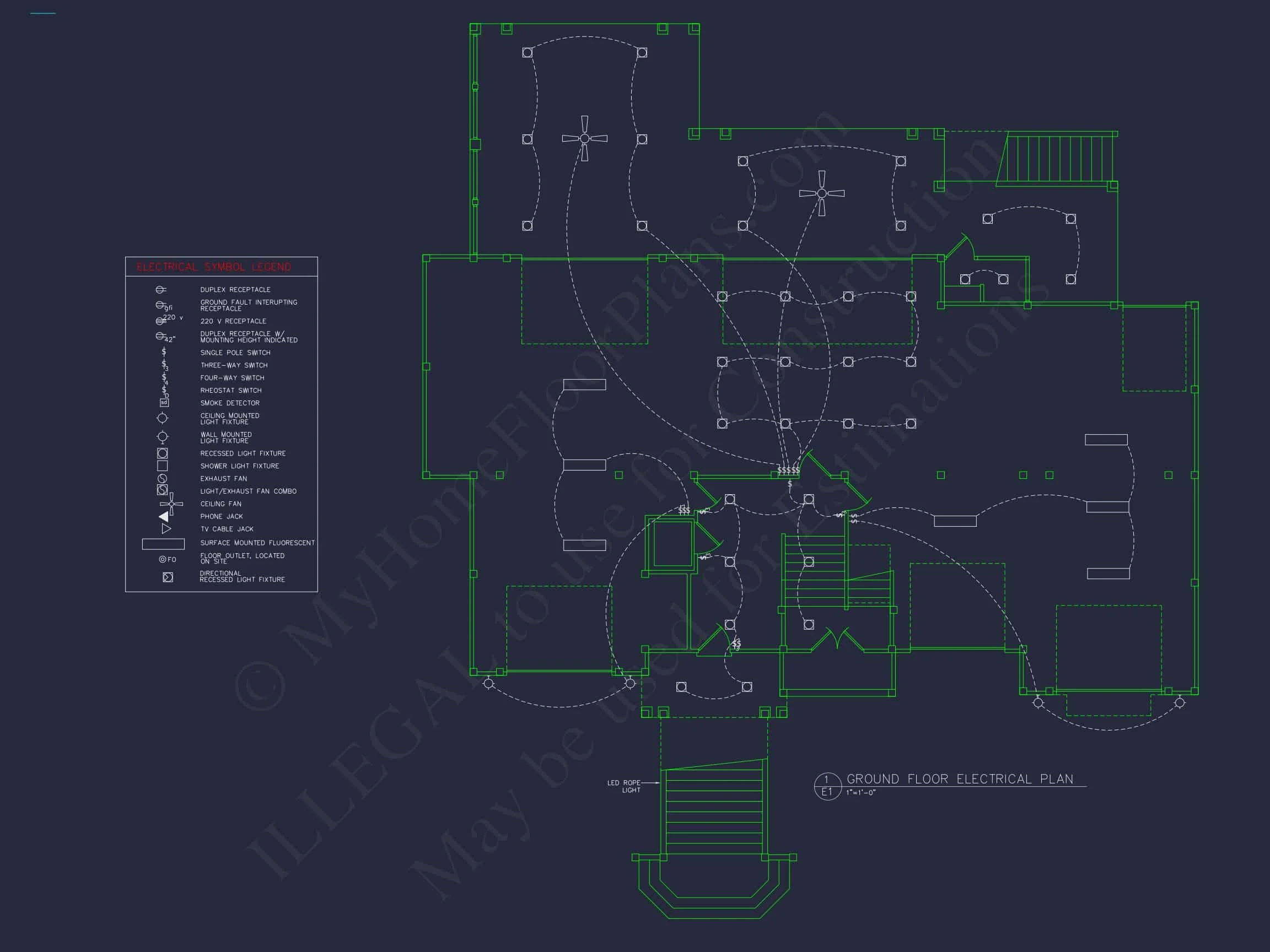 16-1797 HOUSE PLAN - Expansive Coastal Beach House Plan with Elegant CAD Designs 13 Expansive Coastal Beach house Plan with Elegant CAD Designs
