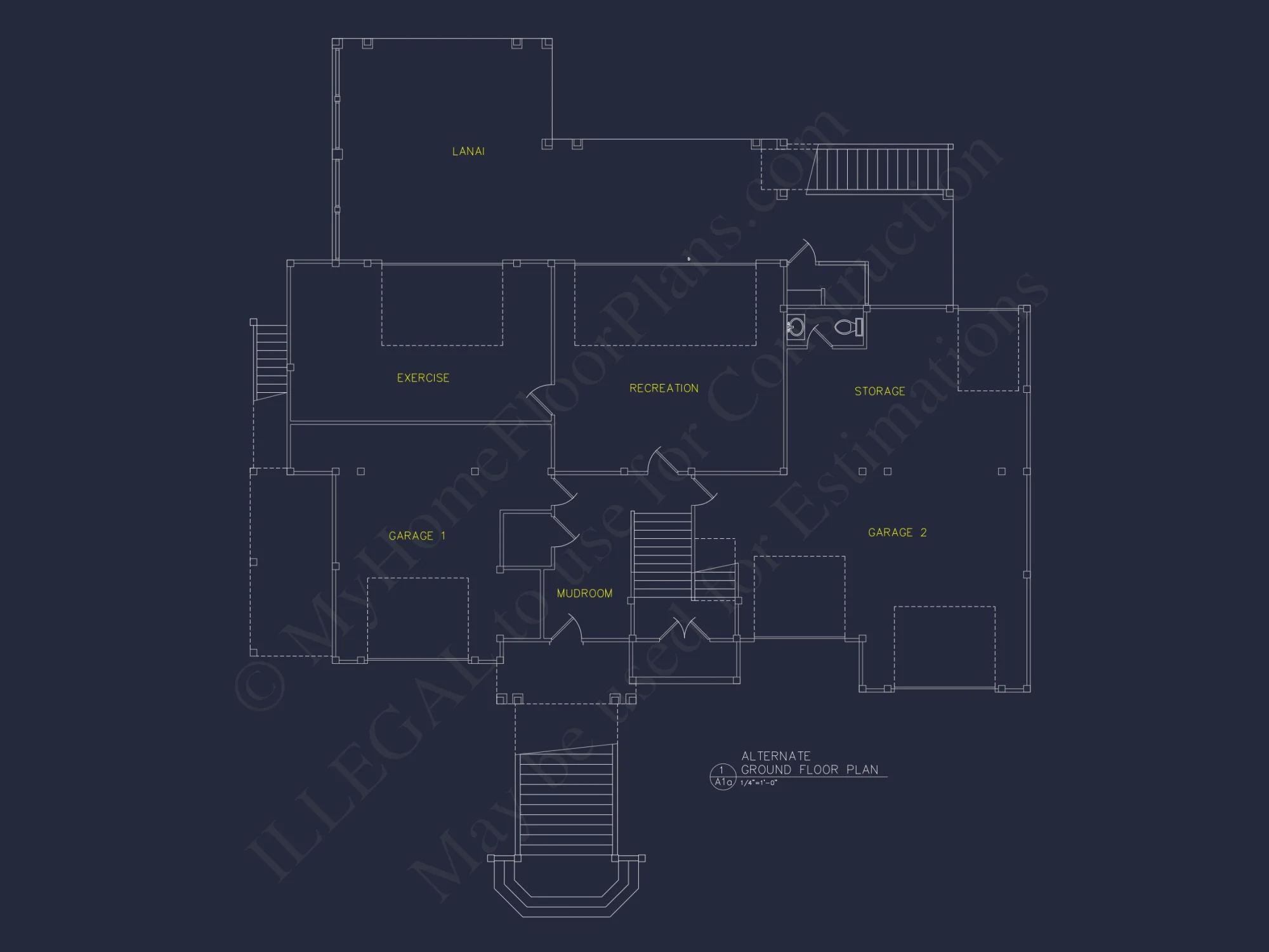 Expansive Coastal Beach house Plan with Elegant CAD Designs