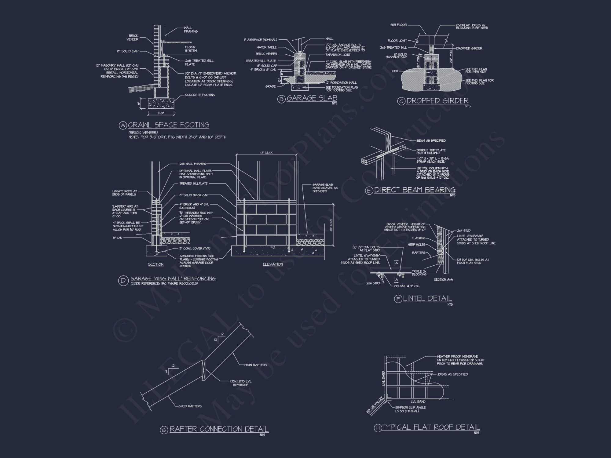 French Country house Plan with Spacious Floor Design & CAD