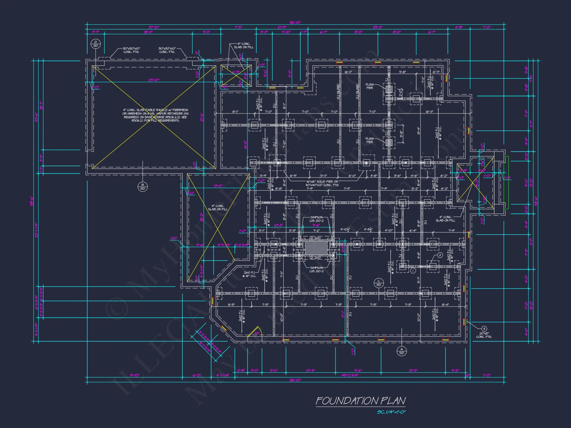 French Country house Plan with Spacious Floor Design & CAD