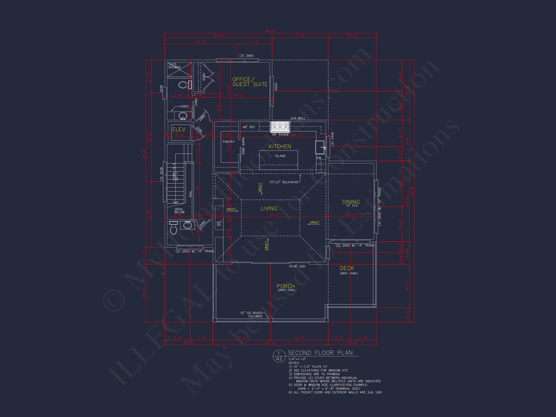 16-1770 HOUSE PLAN - Stunning Coastal House Plan with CAD-Ready Designs and Features 9 Stunning Coastal house Plan with CAD-Ready Designs and Features