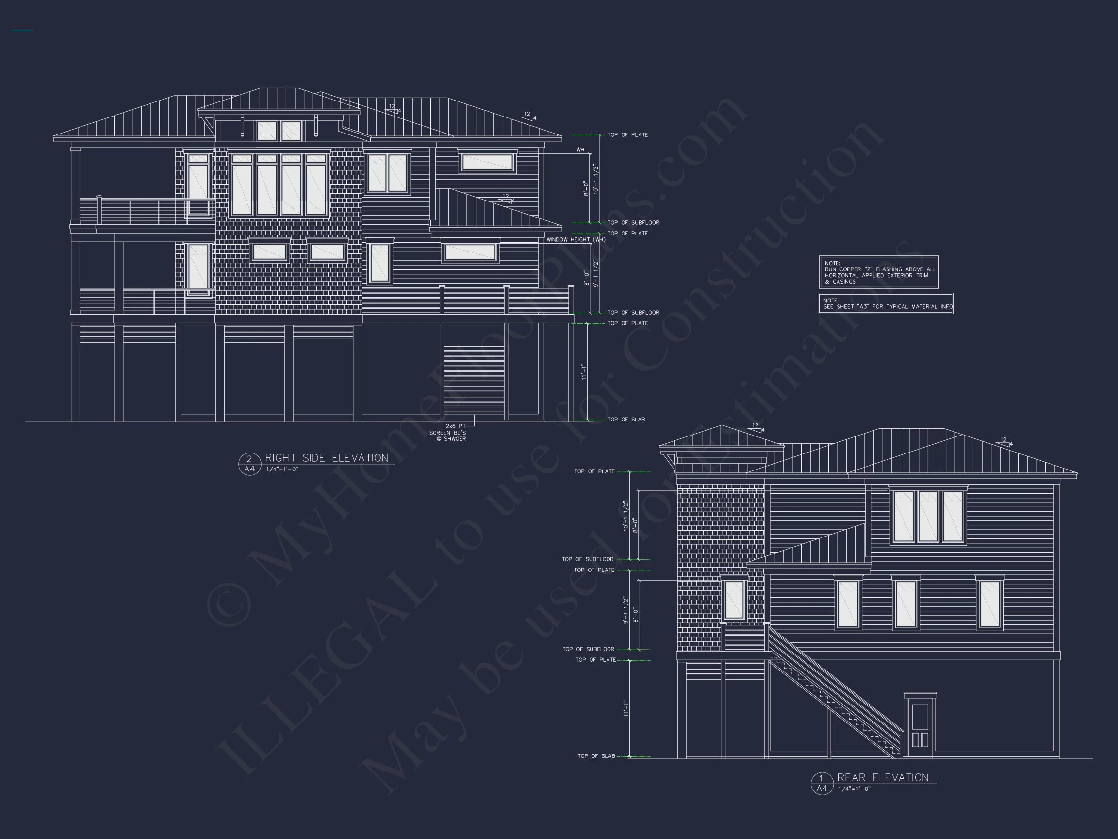 16-1770 HOUSE PLAN - Stunning Coastal House Plan with CAD-Ready Designs and Features 5 Stunning Coastal house Plan with CAD-Ready Designs and Features