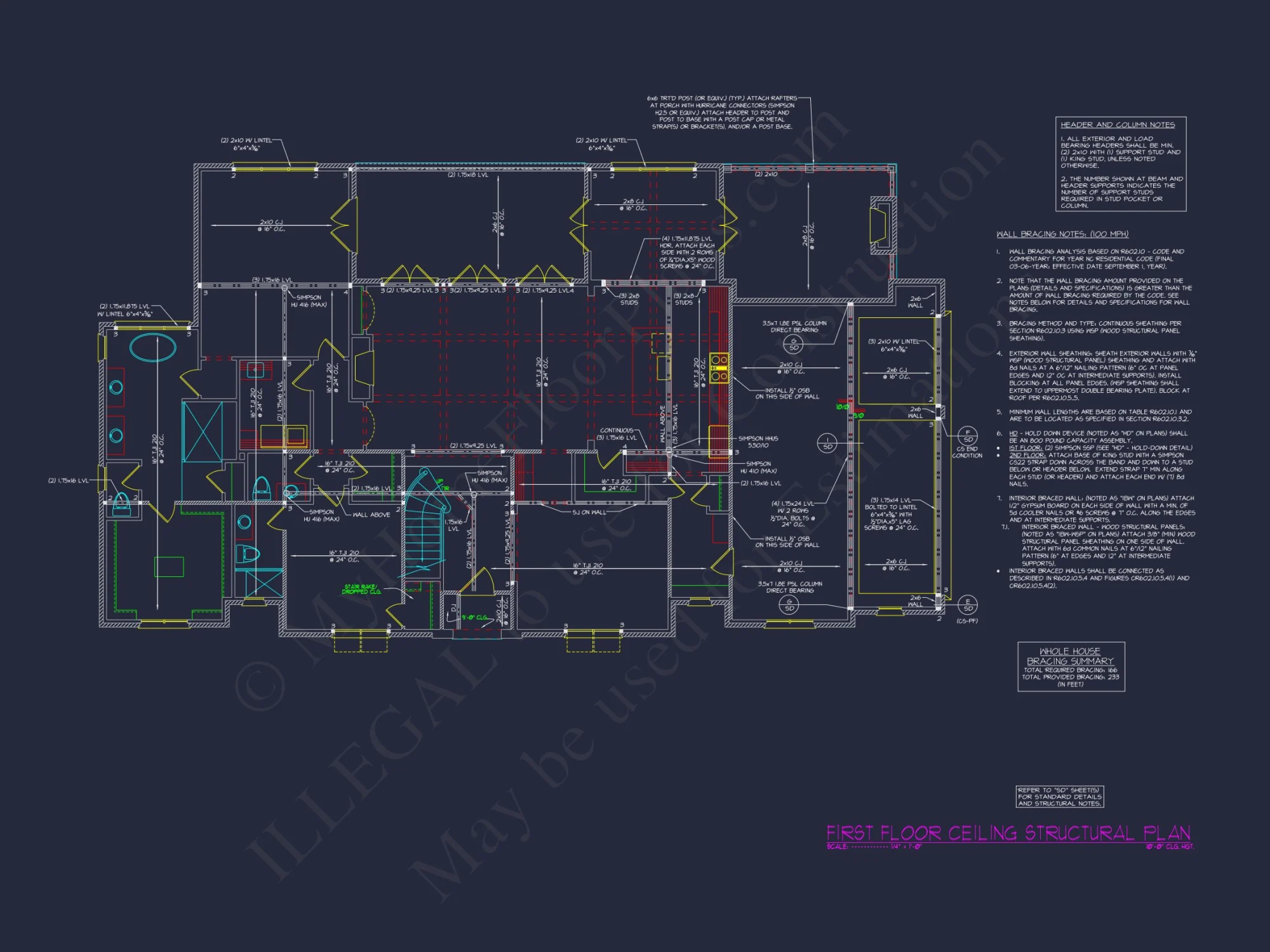 Explore 5-Bedroom house Plan With Blueprints & Architectural Designs