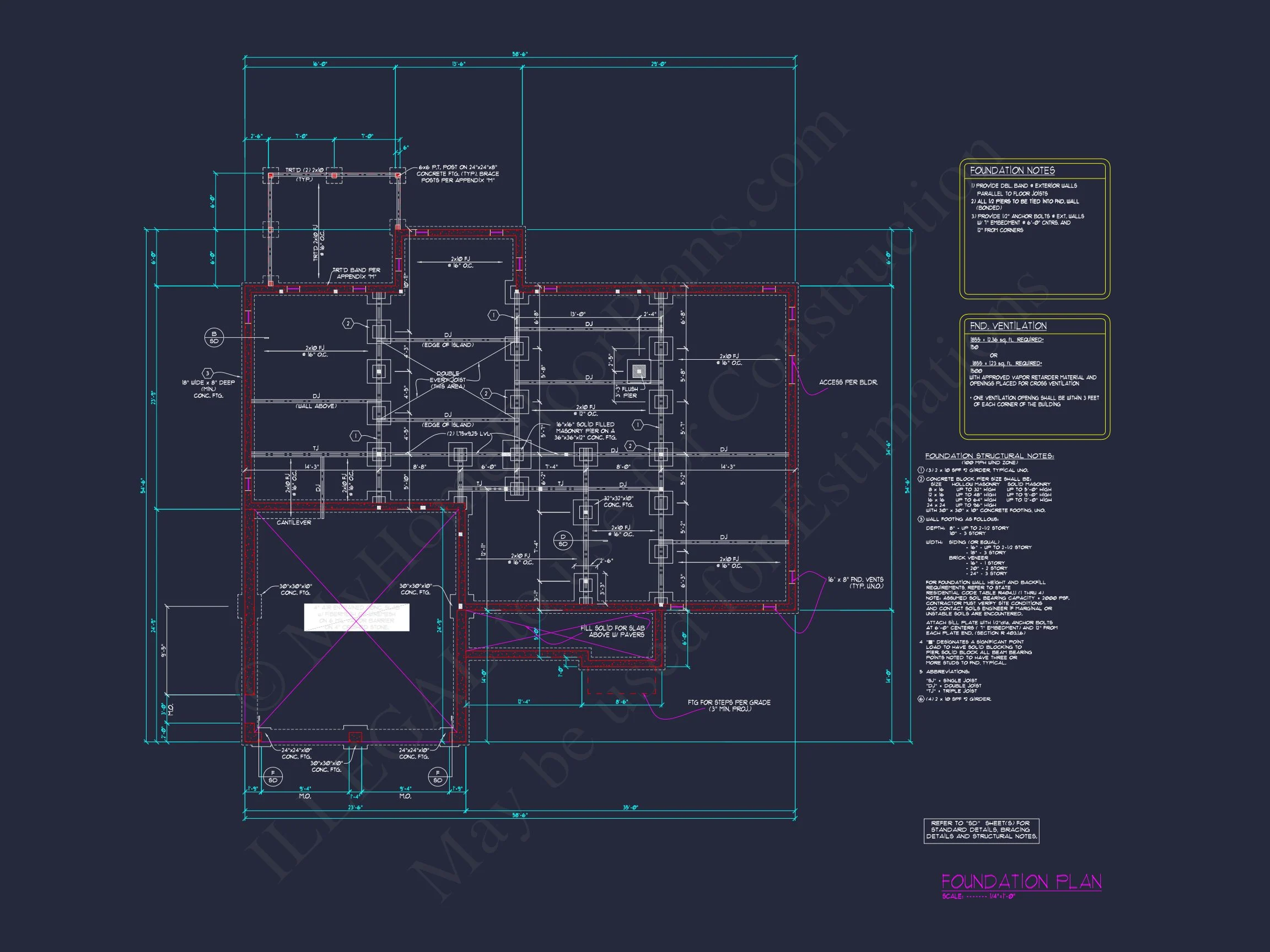 16-1688 HOUSE PLAN - Traditional Home Plan - 3-Bed, 2-Bath, 2,150 SF 8 Stylish house Plan Featuring Open Floor Plan with Study