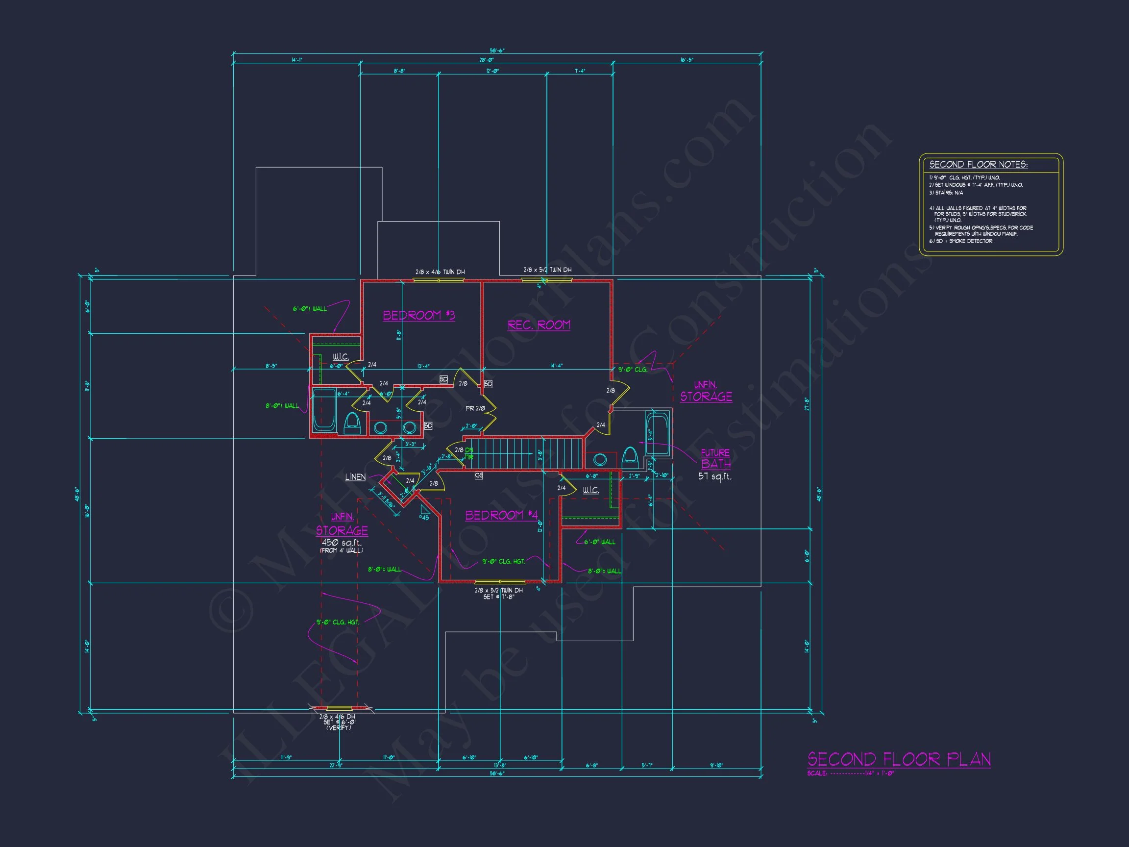 16-1688 HOUSE PLAN - Traditional Home Plan - 3-Bed, 2-Bath, 2,150 SF 7 Stylish house Plan Featuring Open Floor Plan with Study