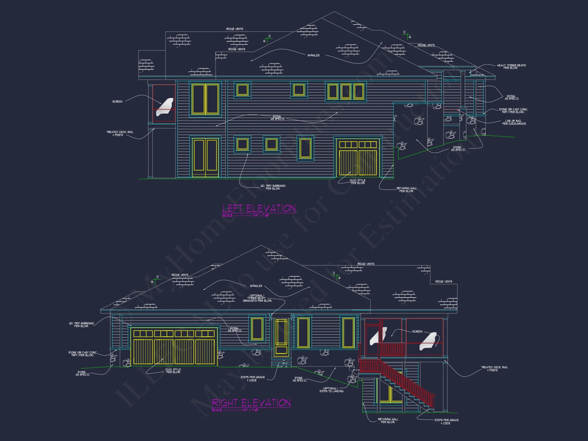 Spacious house Plan With 4 Bedrooms, CAD Designs & Blueprints