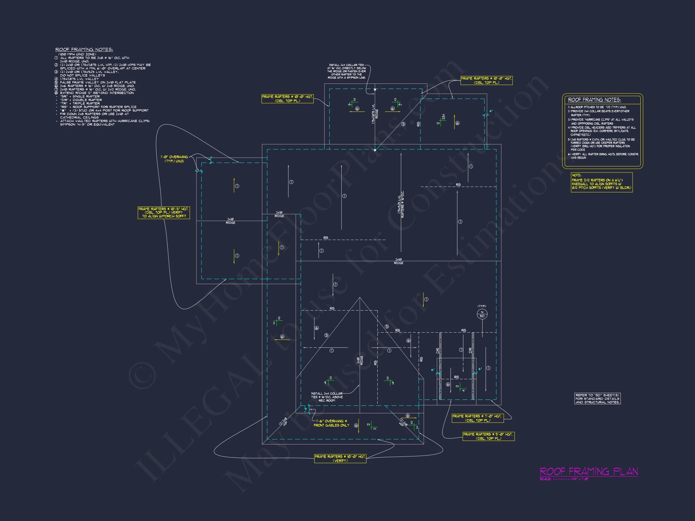 Elegant house Plan with Spacious Floors, CAD Designs & Blueprints