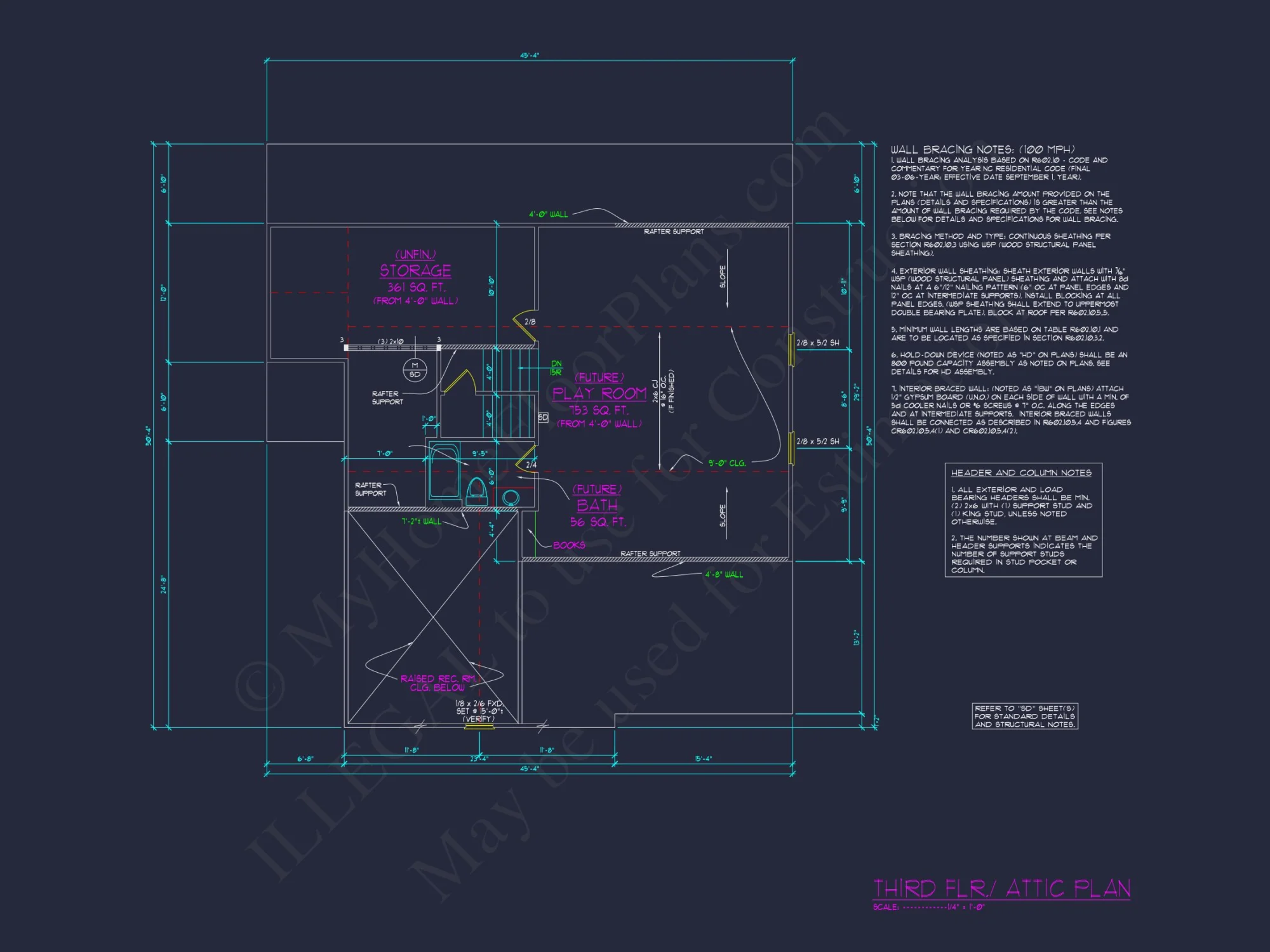 Elegant house Plan with Spacious Floors, CAD Designs & Blueprints