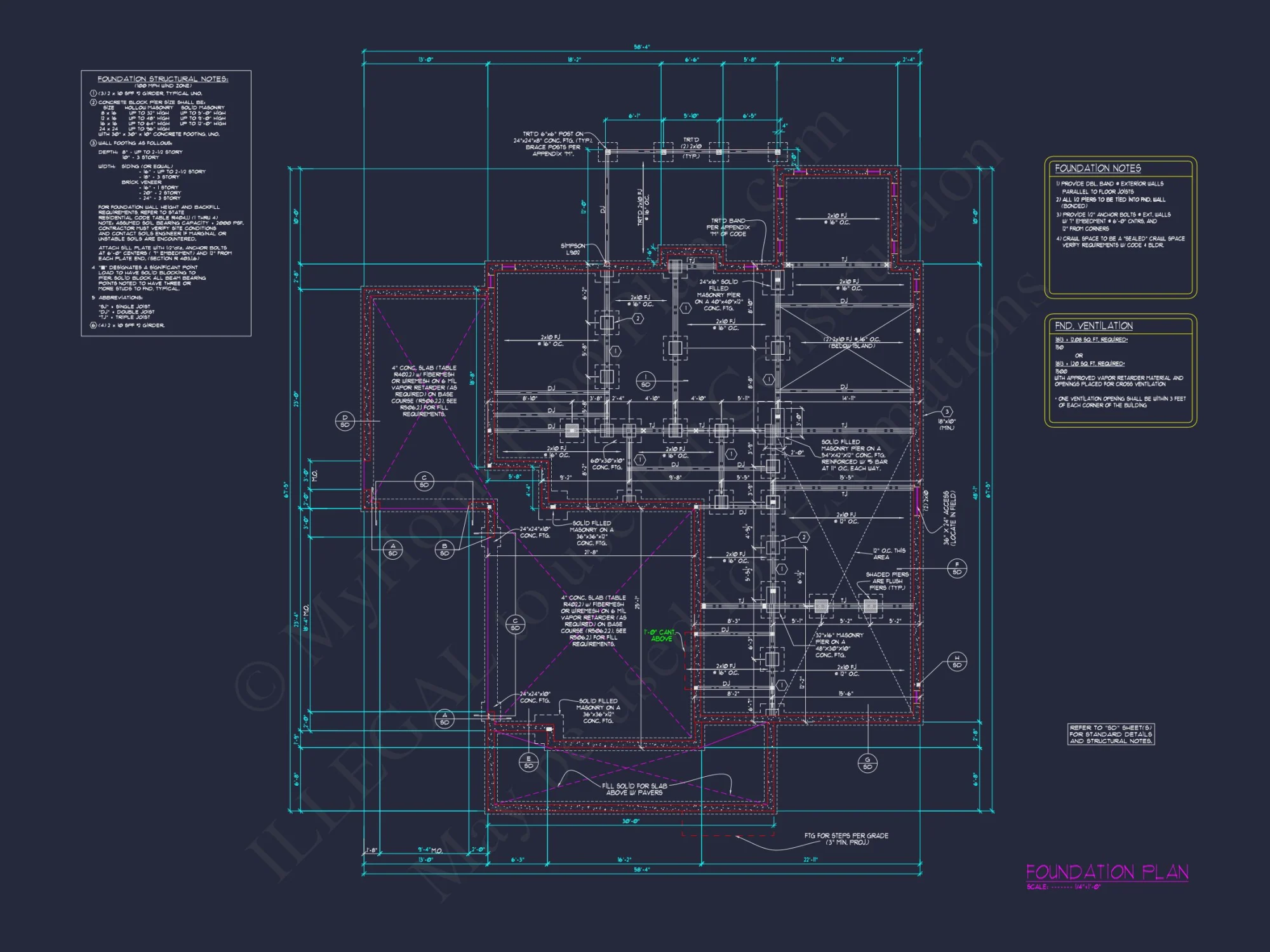 Elegant house Plan with Spacious Floors, CAD Designs & Blueprints