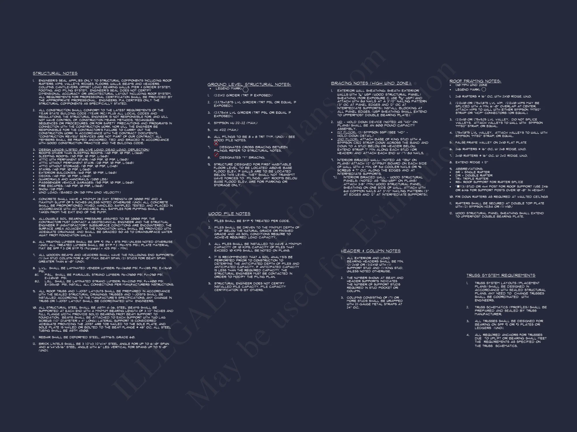 Modern Beach house Plan with CAD Designs and 3 Floor Layouts