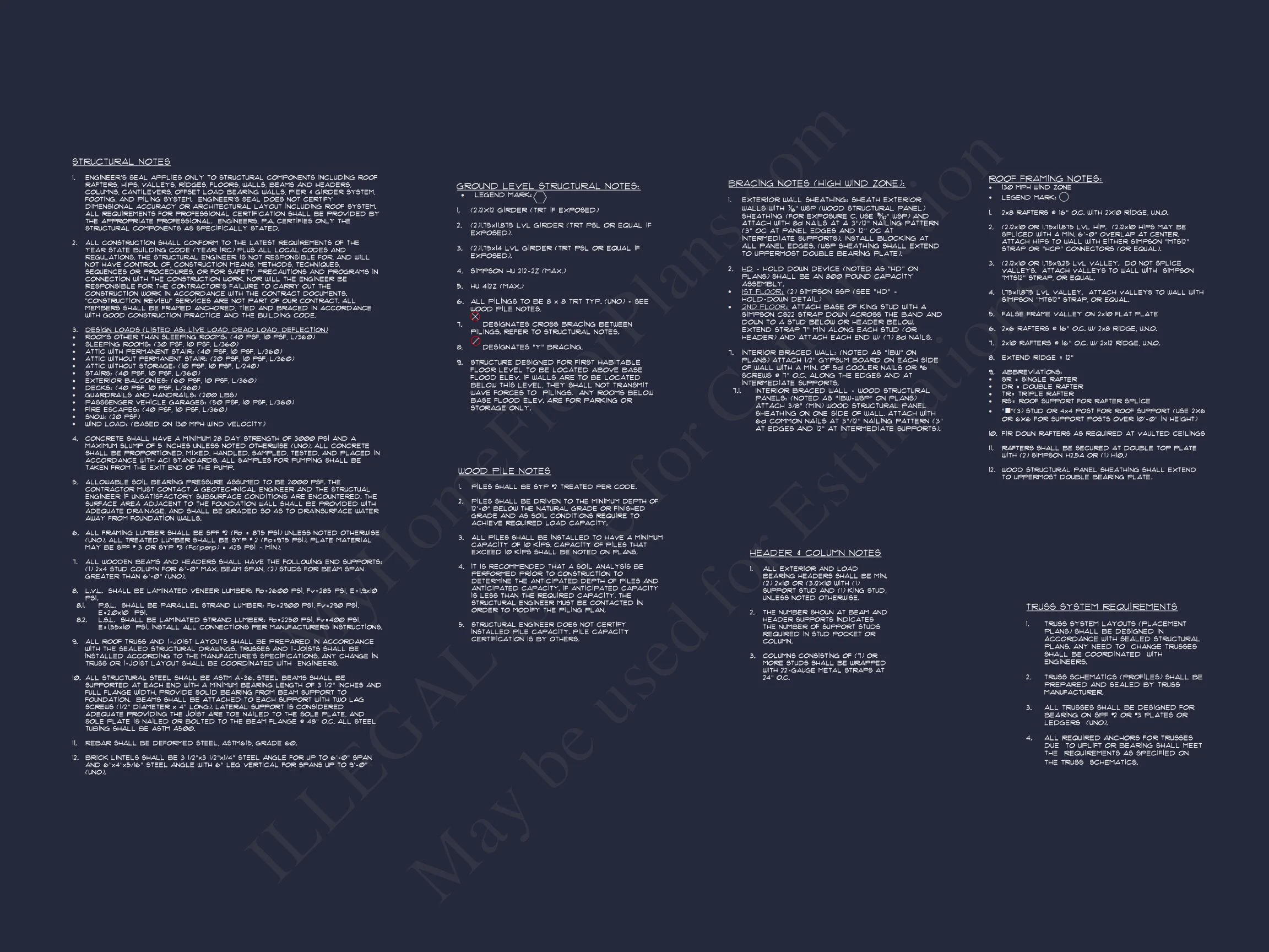 Modern Beach house Plan with CAD Designs and 3 Floor Layouts