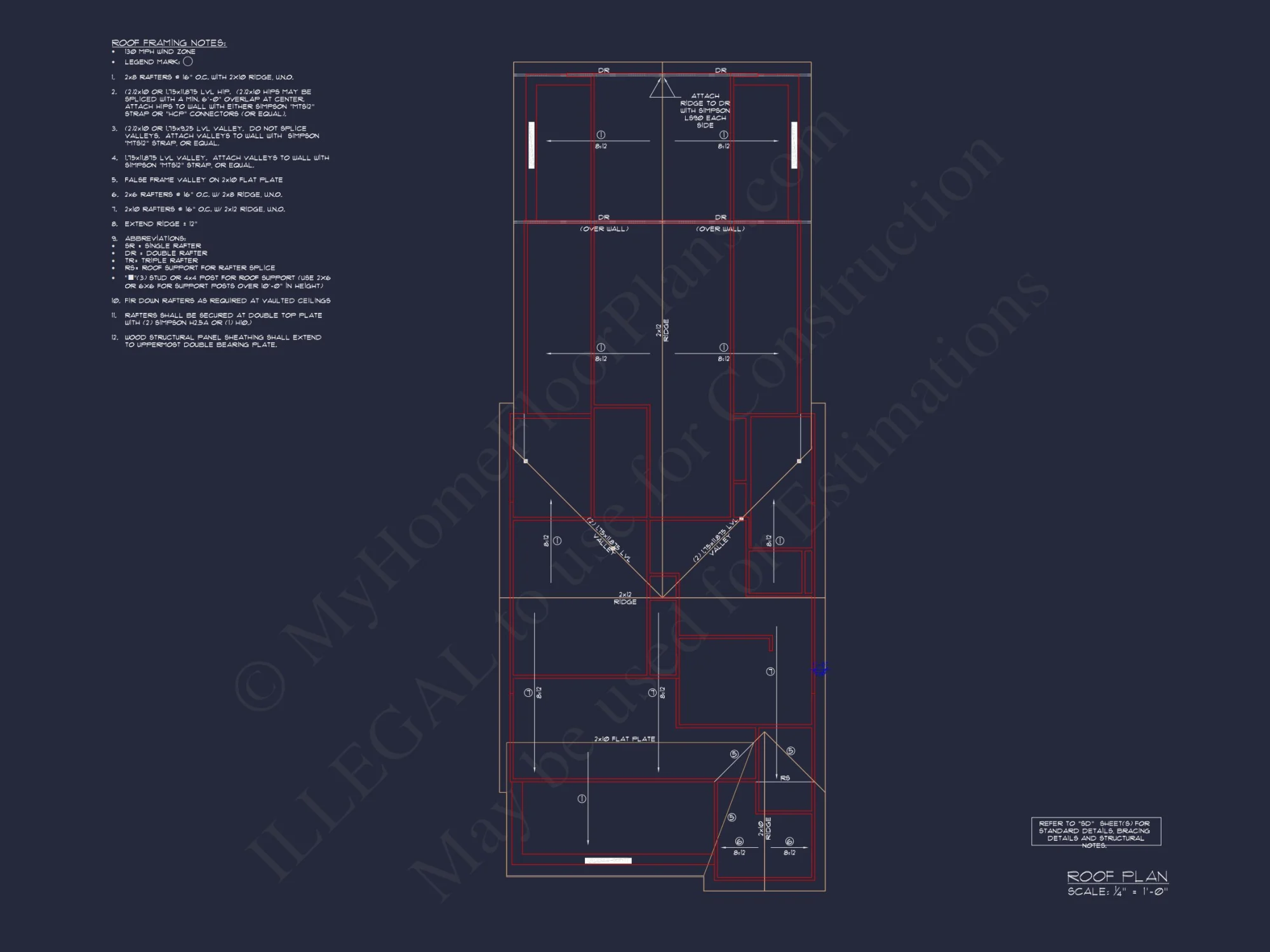 Modern Beach house Plan with CAD Designs and 3 Floor Layouts