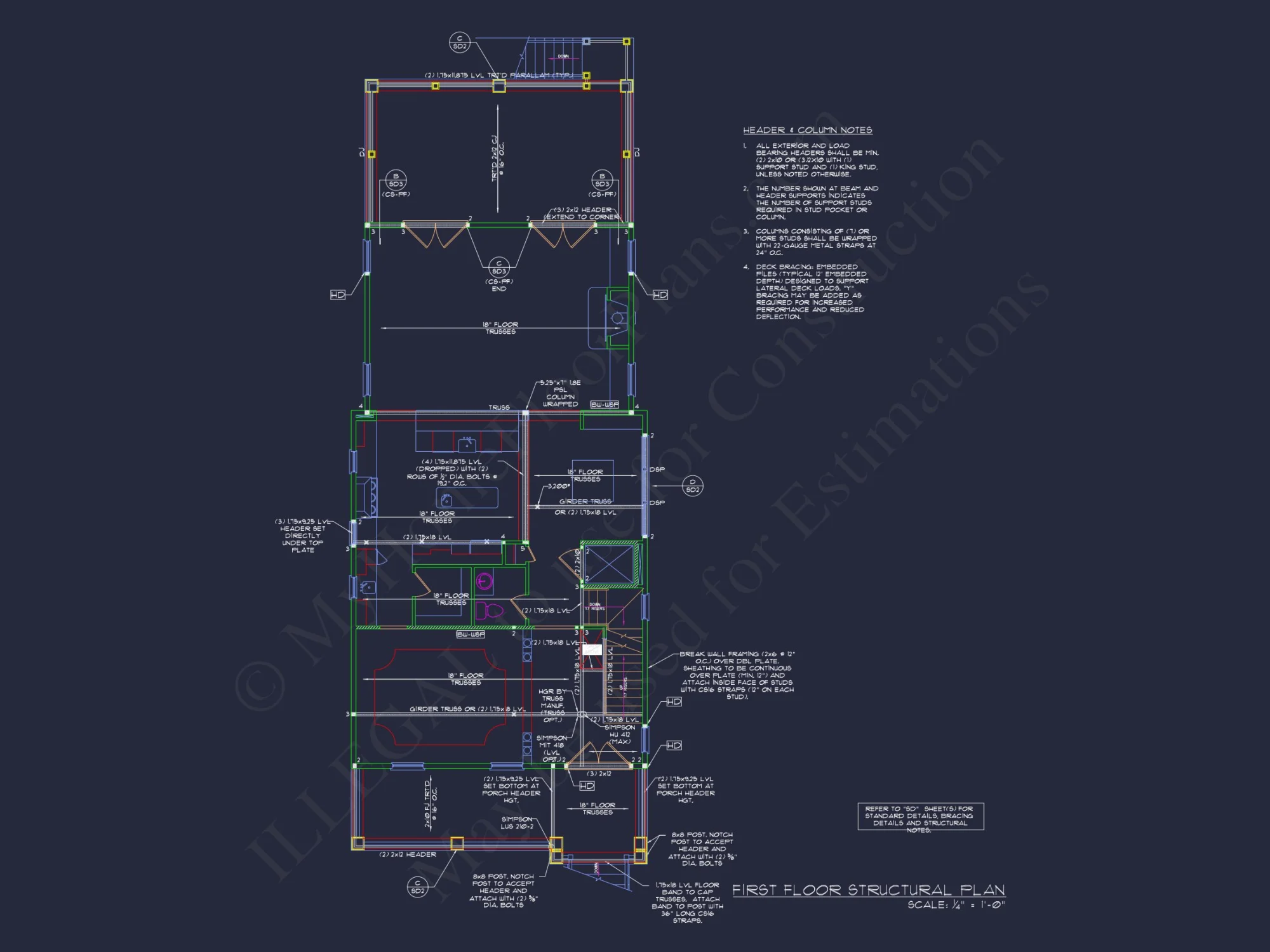 Modern Beach house Plan with CAD Designs and 3 Floor Layouts