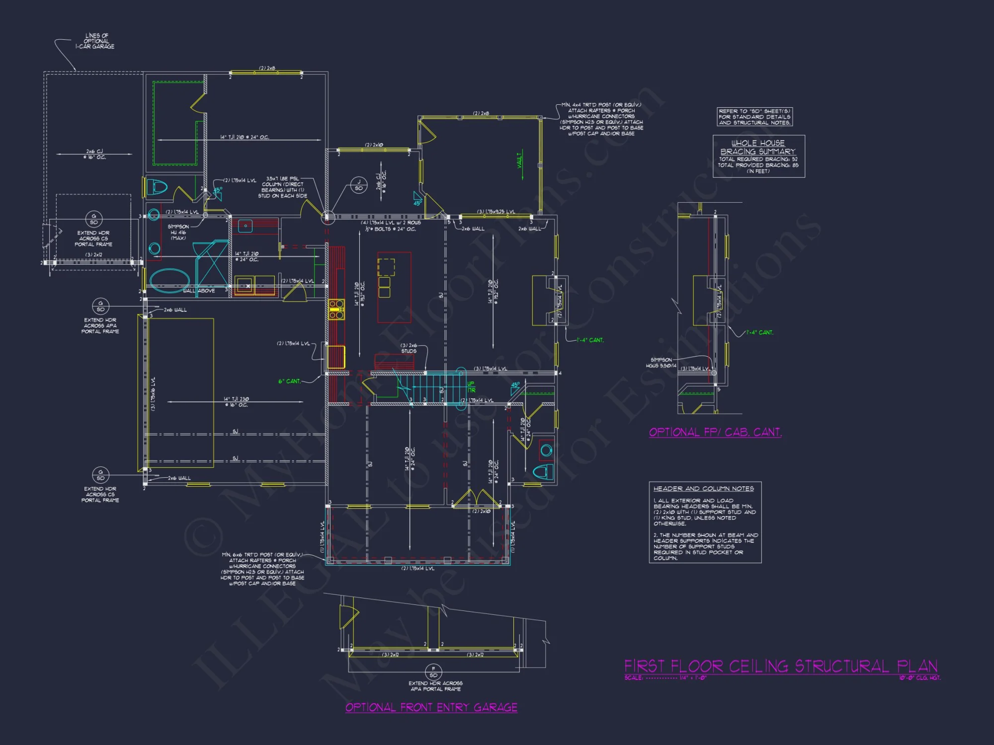 Beautiful house Plan with CAD Floor Designs & Architecture