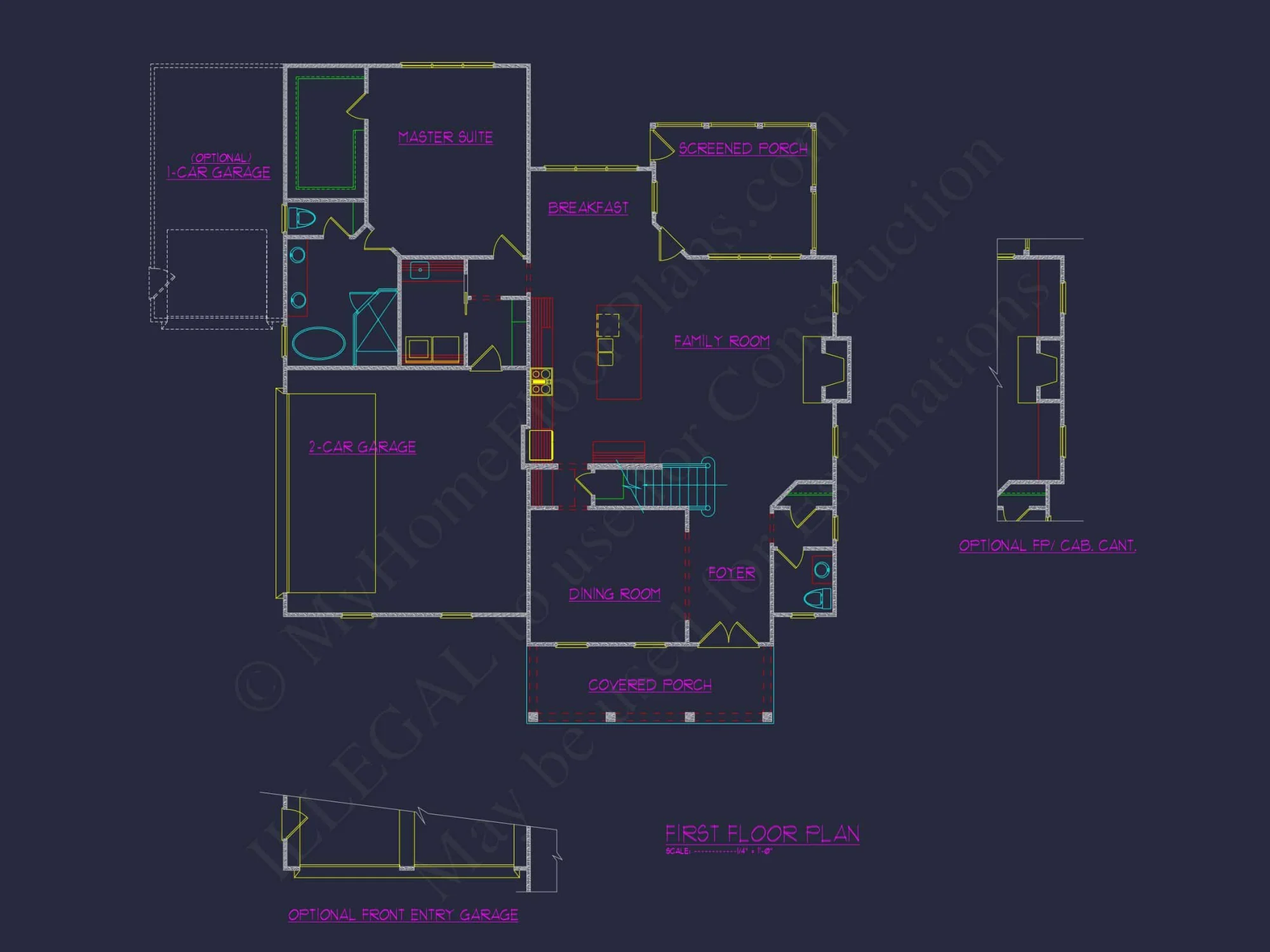 Beautiful house Plan with CAD Floor Designs & Architecture