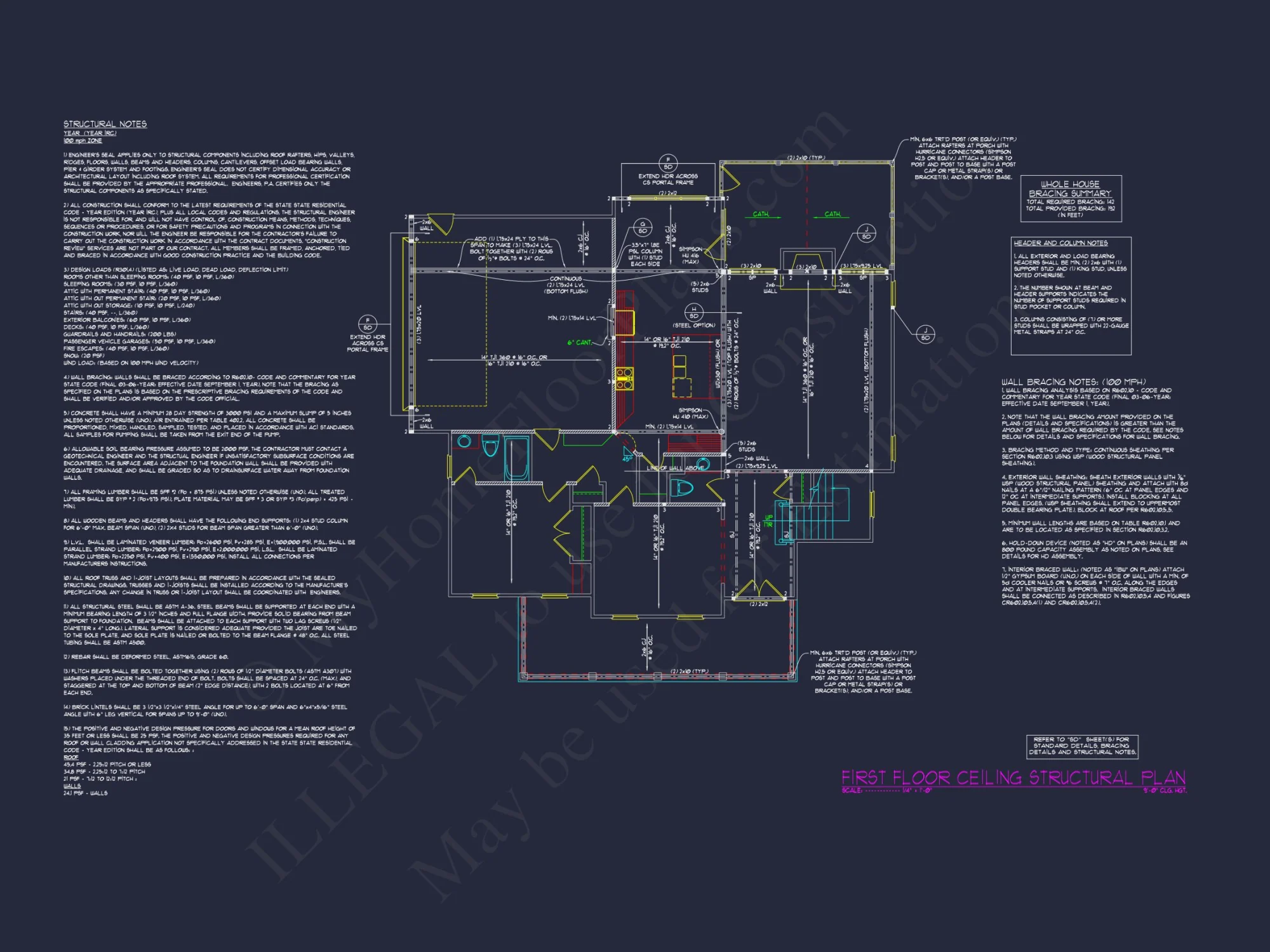 Spacious 4-Bedroom house Plan with Stunning Blueprint Designs