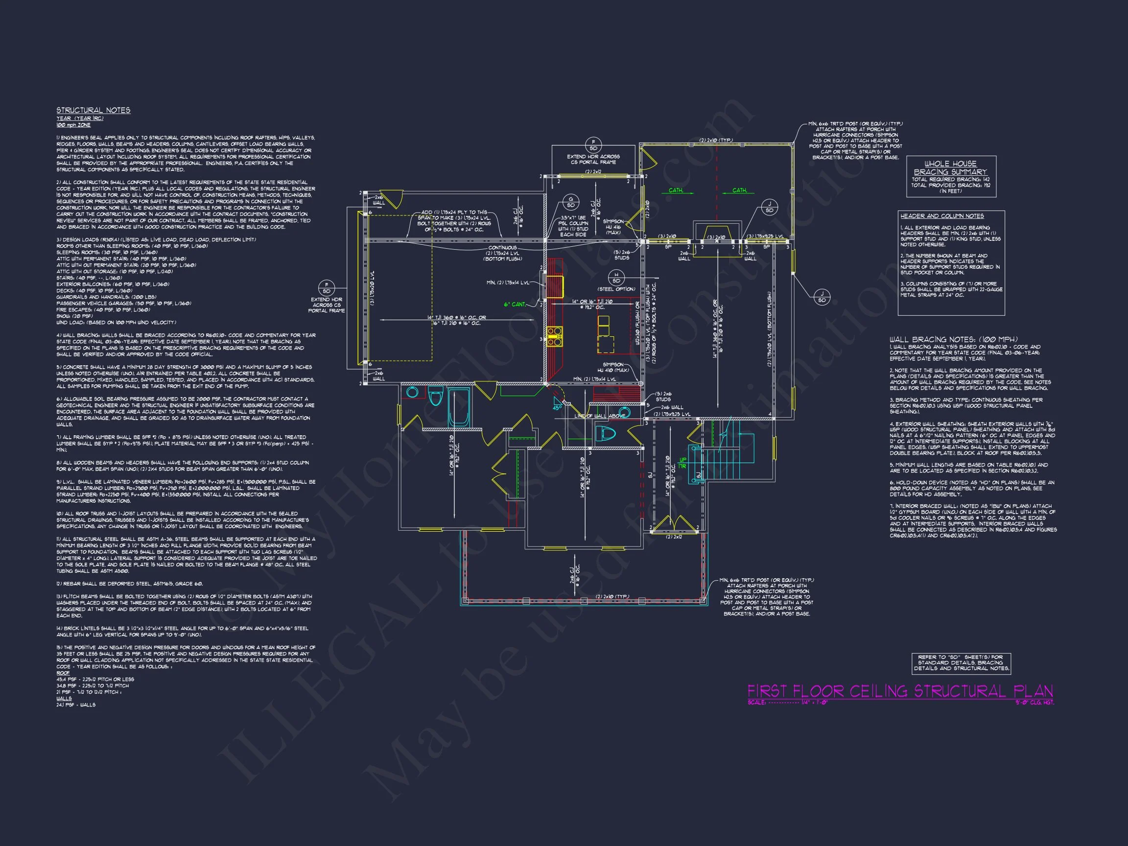 16-1465 HOUSE PLAN - Traditional Colonial Home Plan - 4-Bed, 3-Bath, 3,246 SF 35 Spacious 4-Bedroom house Plan with Stunning Blueprint Designs