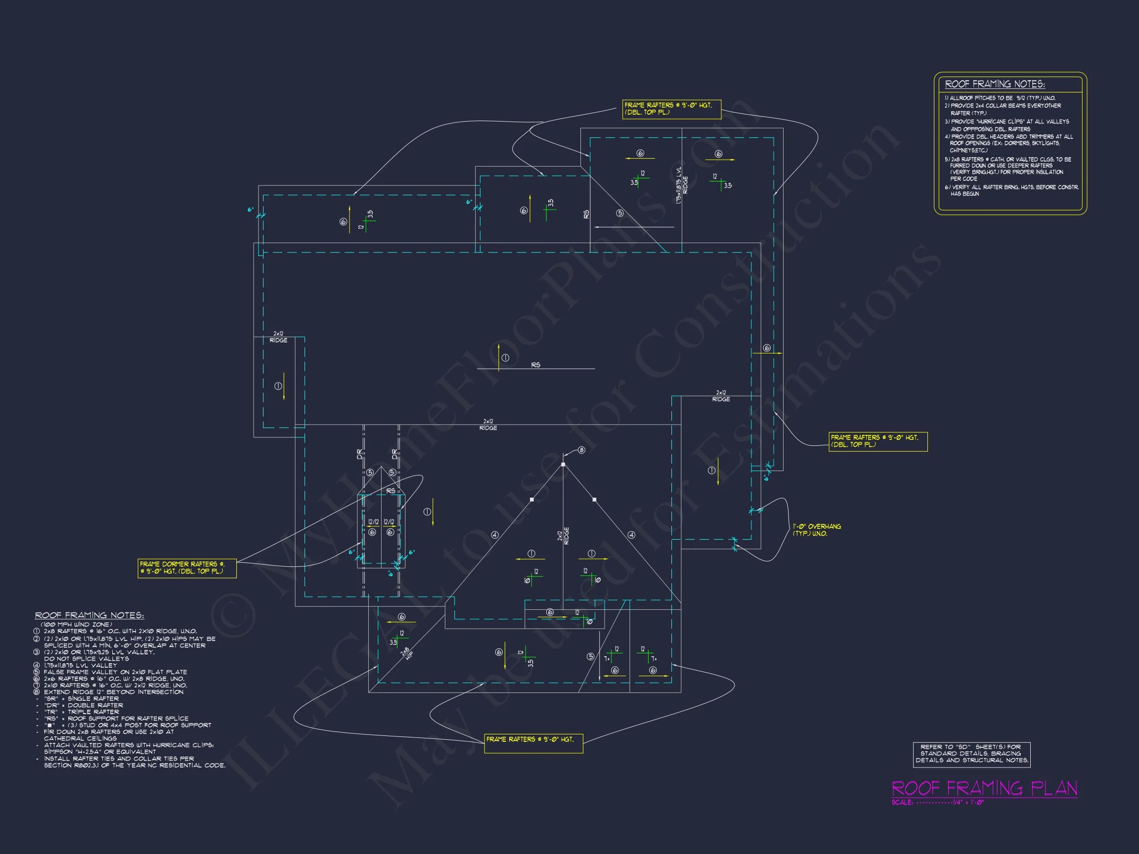 16-1465 HOUSE PLAN - Traditional Colonial Home Plan - 4-Bed, 3-Bath, 3,246 SF 14 Spacious 4-Bedroom house Plan with Stunning Blueprint Designs