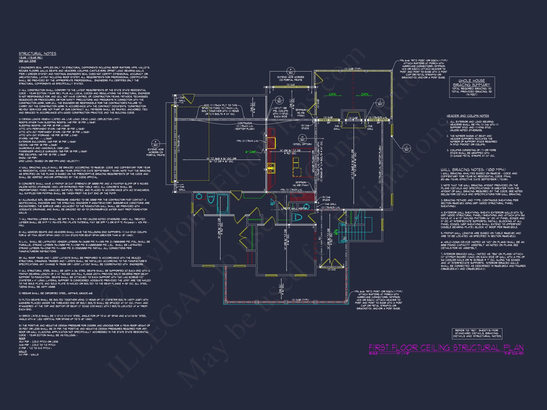 16-1465 HOUSE PLAN - Traditional Colonial Home Plan - 4-Bed, 3-Bath, 3,246 SF 11 Spacious 4-Bedroom house Plan with Stunning Blueprint Designs