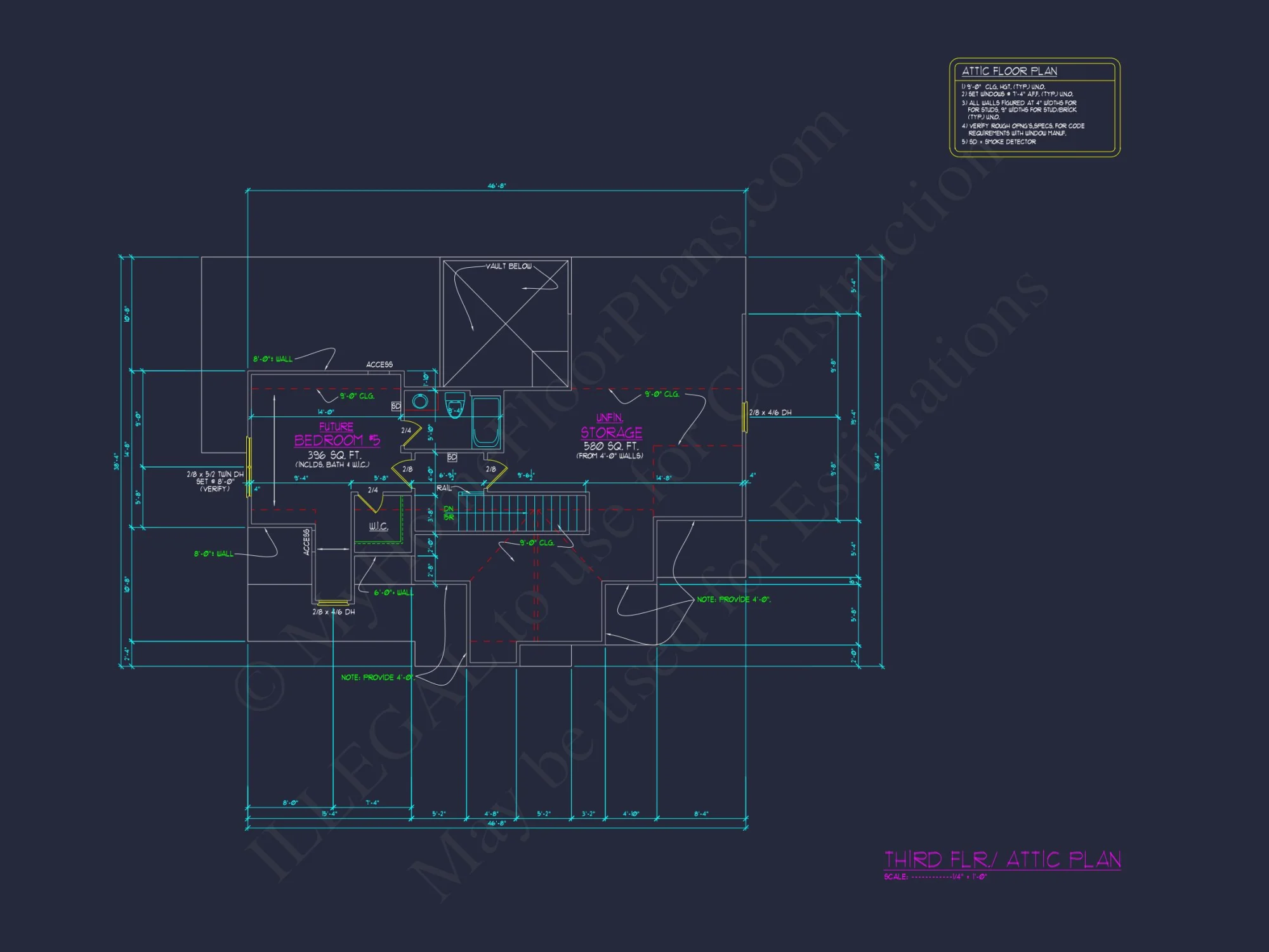 Spacious 4-Bedroom house Plan with Stunning Blueprint Designs