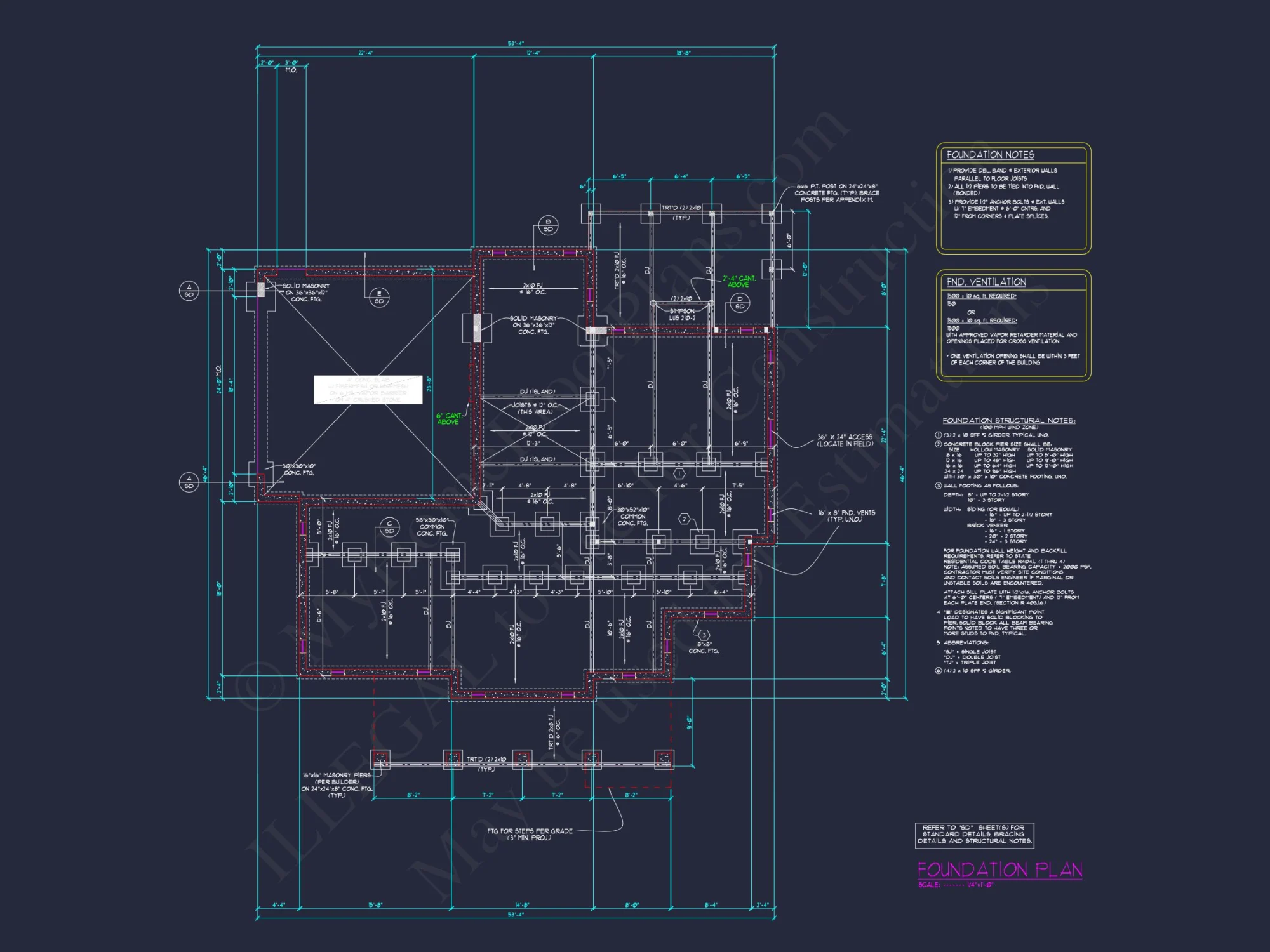 Spacious 4-Bedroom house Plan with Stunning Blueprint Designs