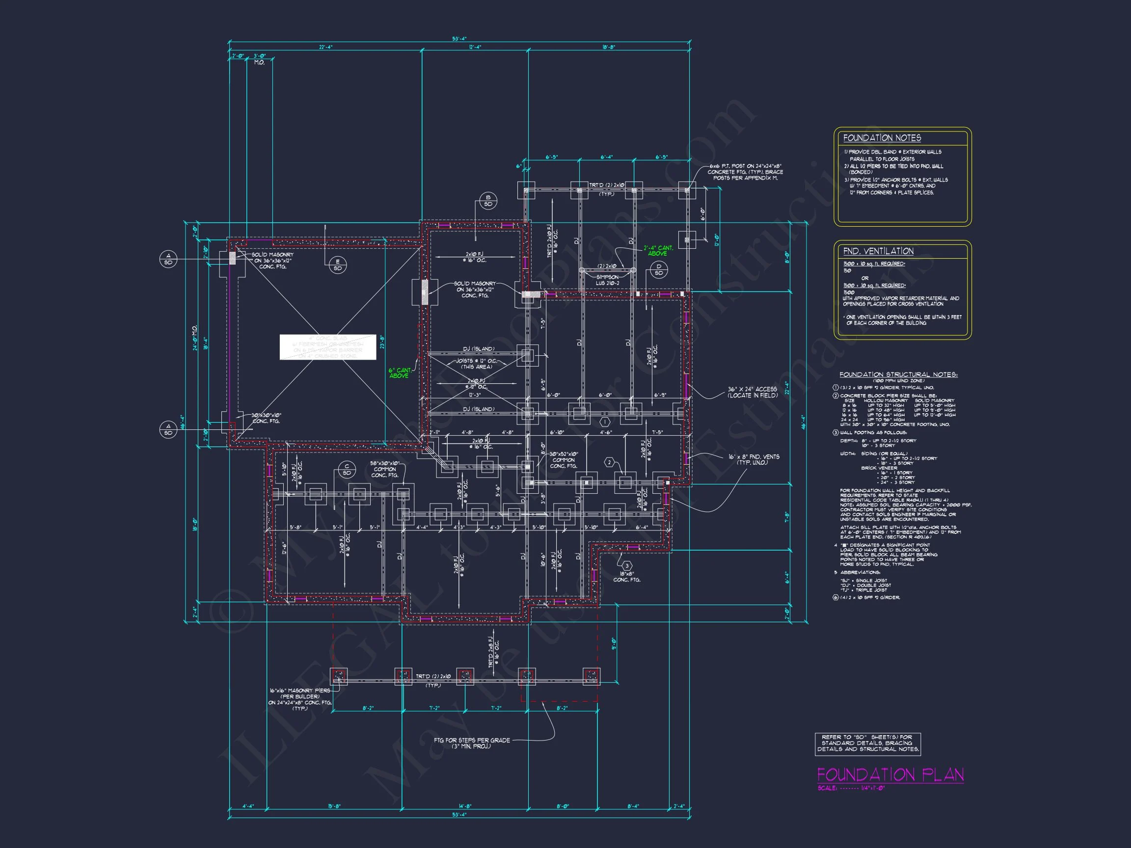 16-1465 HOUSE PLAN - Traditional Colonial Home Plan - 4-Bed, 3-Bath, 3,246 SF 10 Spacious 4-Bedroom house Plan with Stunning Blueprint Designs