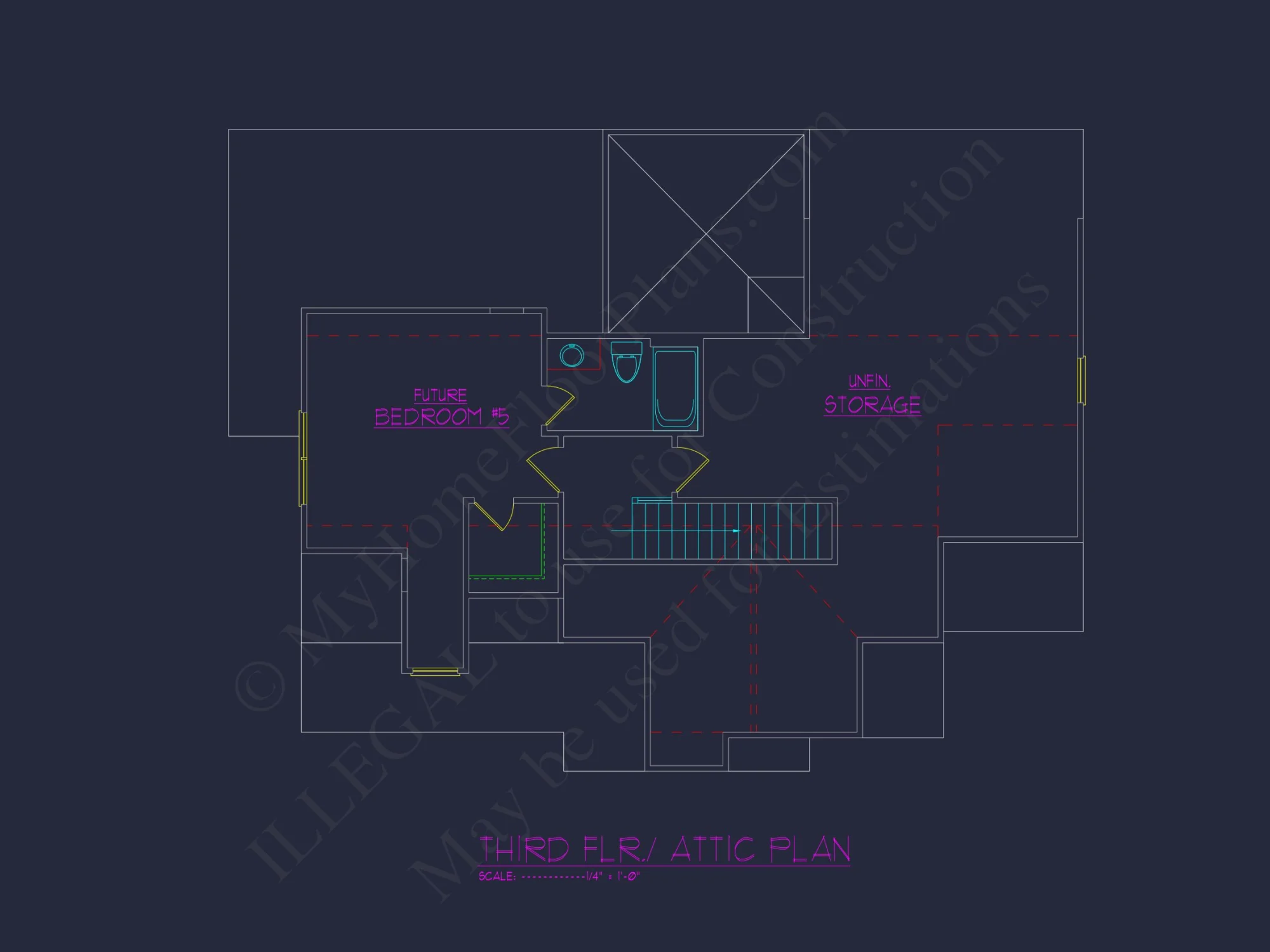 Spacious 4-Bedroom house Plan with Stunning Blueprint Designs